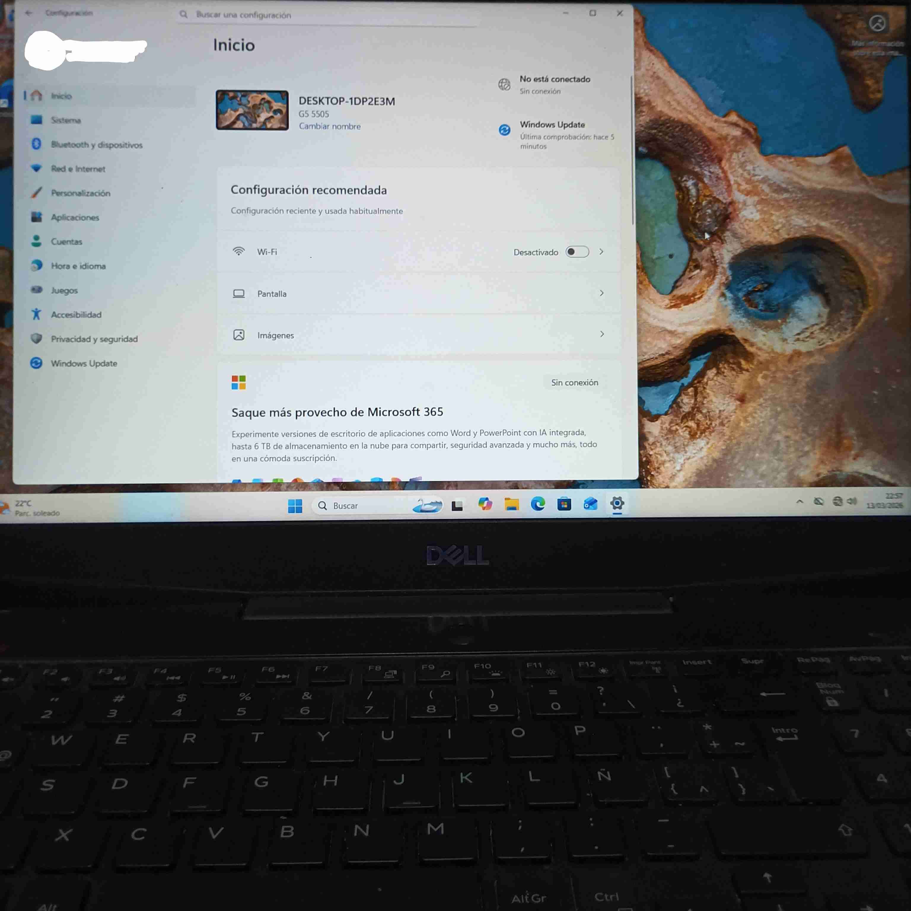 Notebook Dell gris-negro - miniatura 4