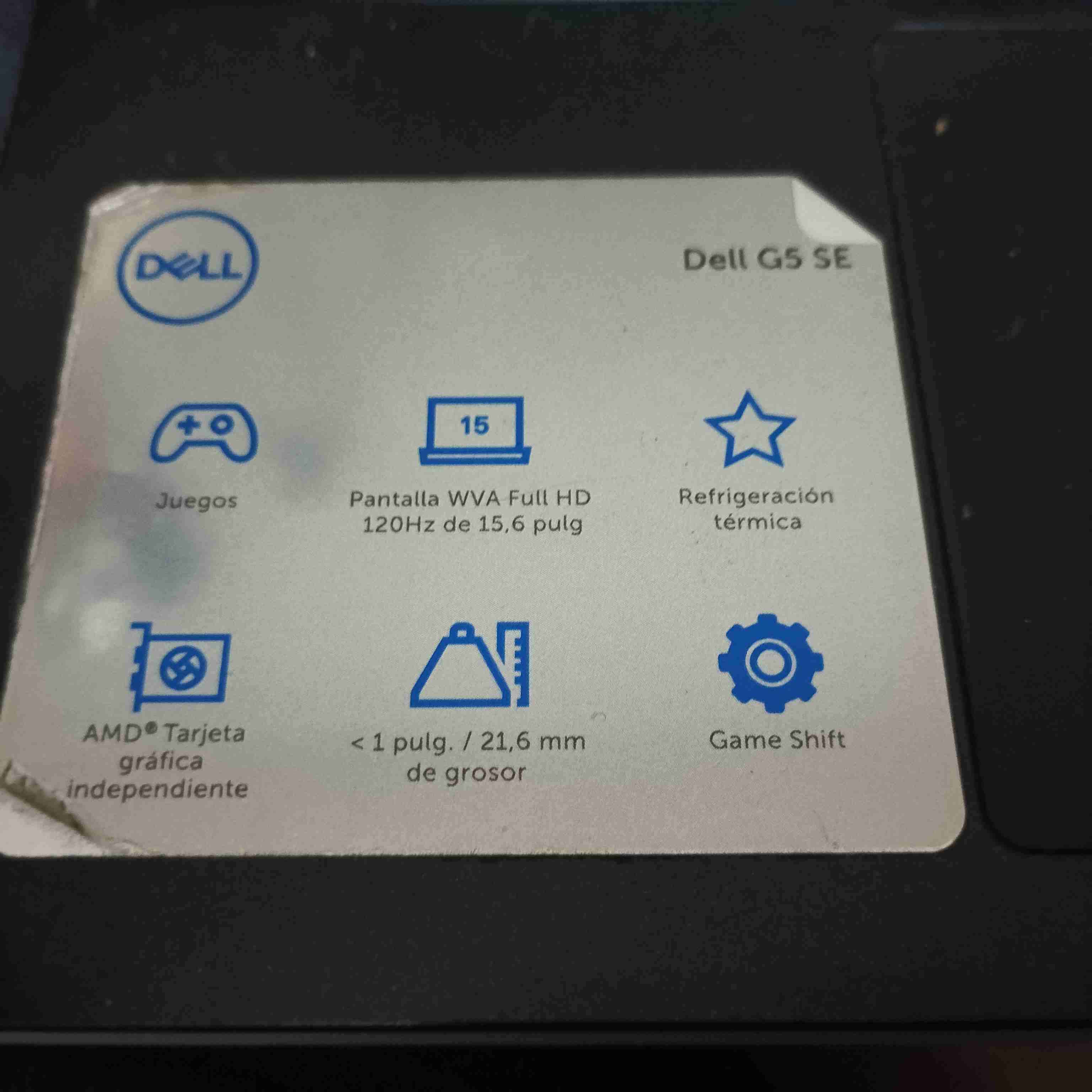 Notebook Dell gris-negro - miniatura 5