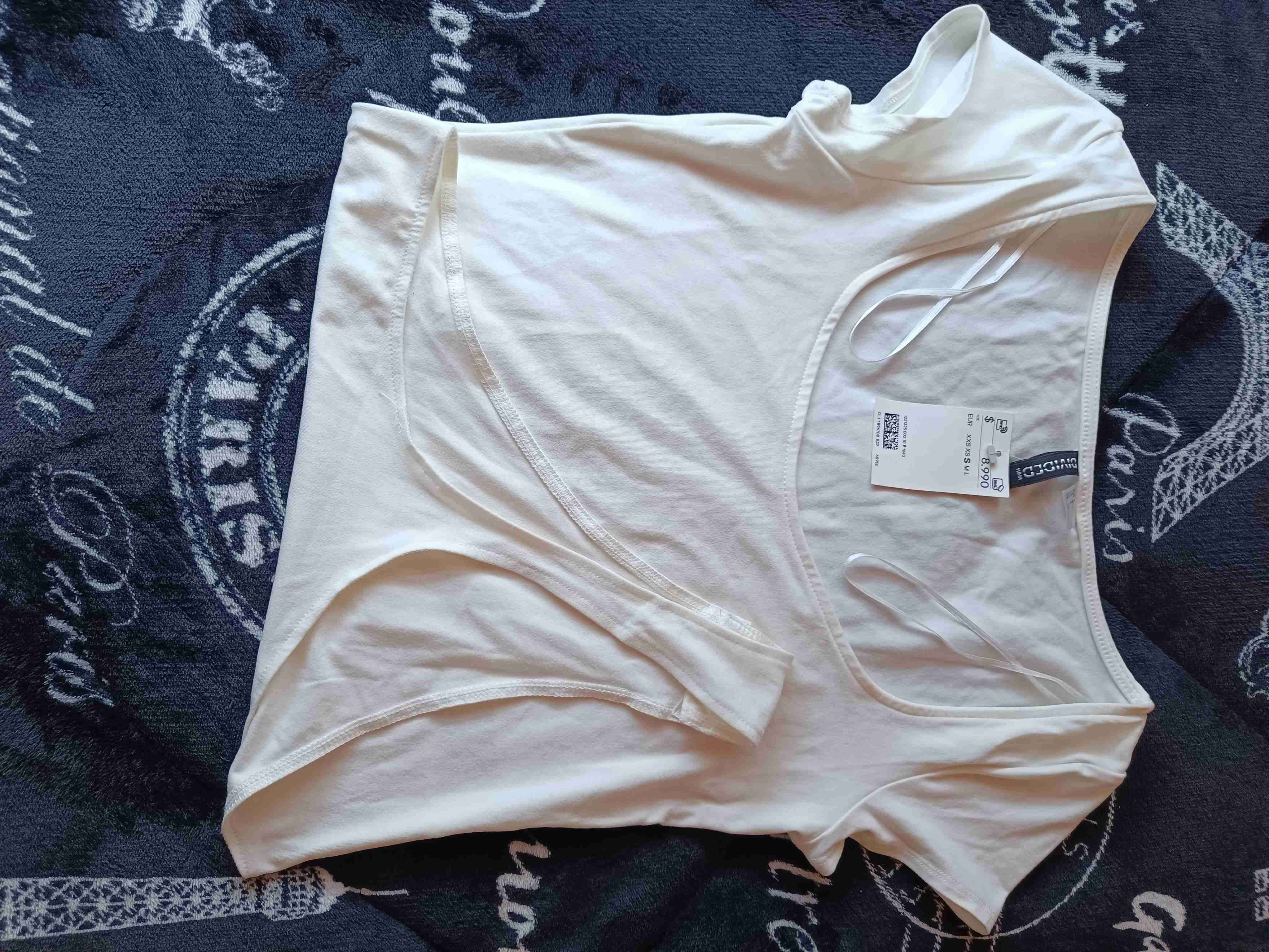 Body blanco de manga corta - miniatura 2