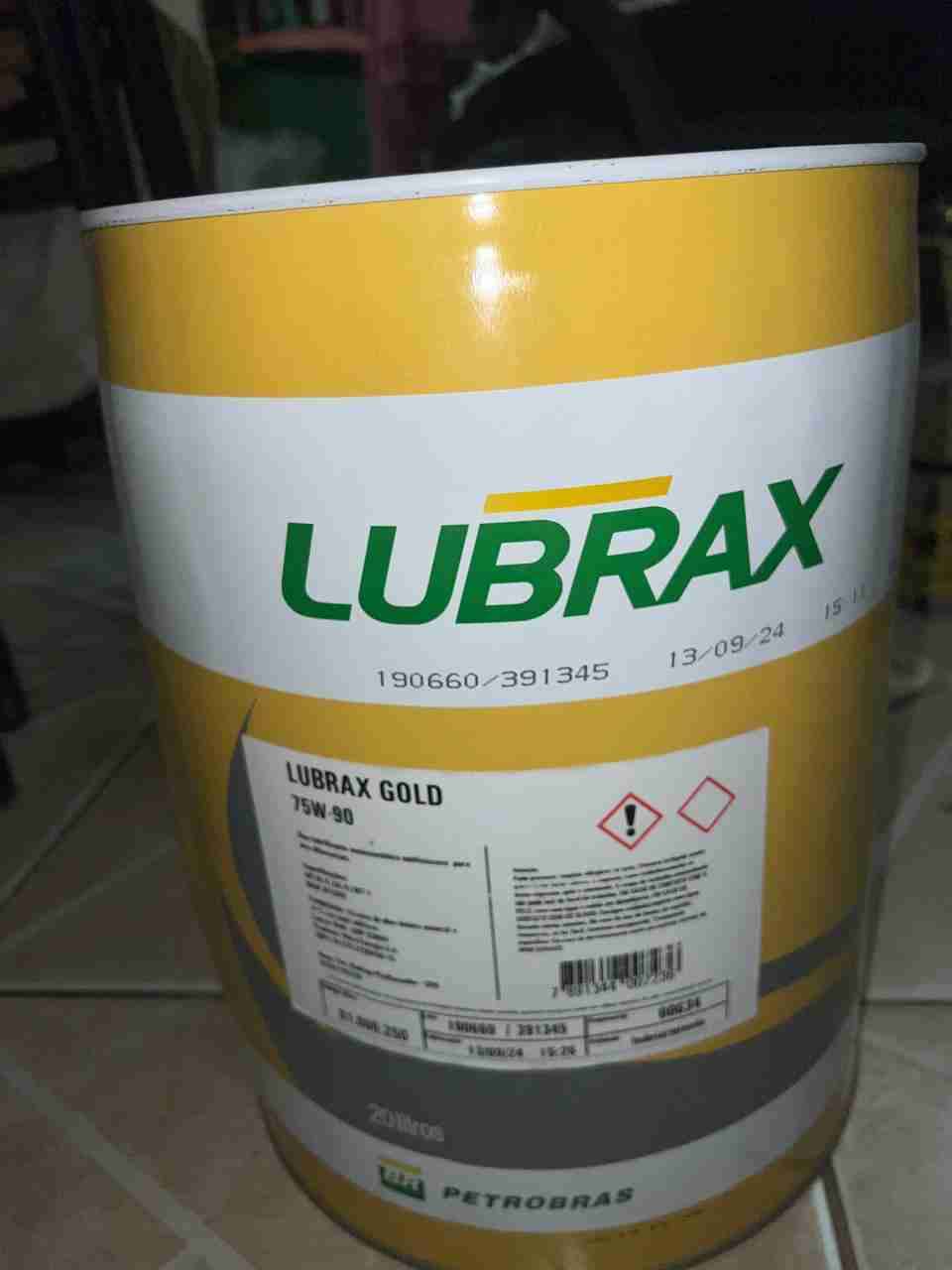 Aceite Lubrax Gold 75W-90 20L - miniatura 3