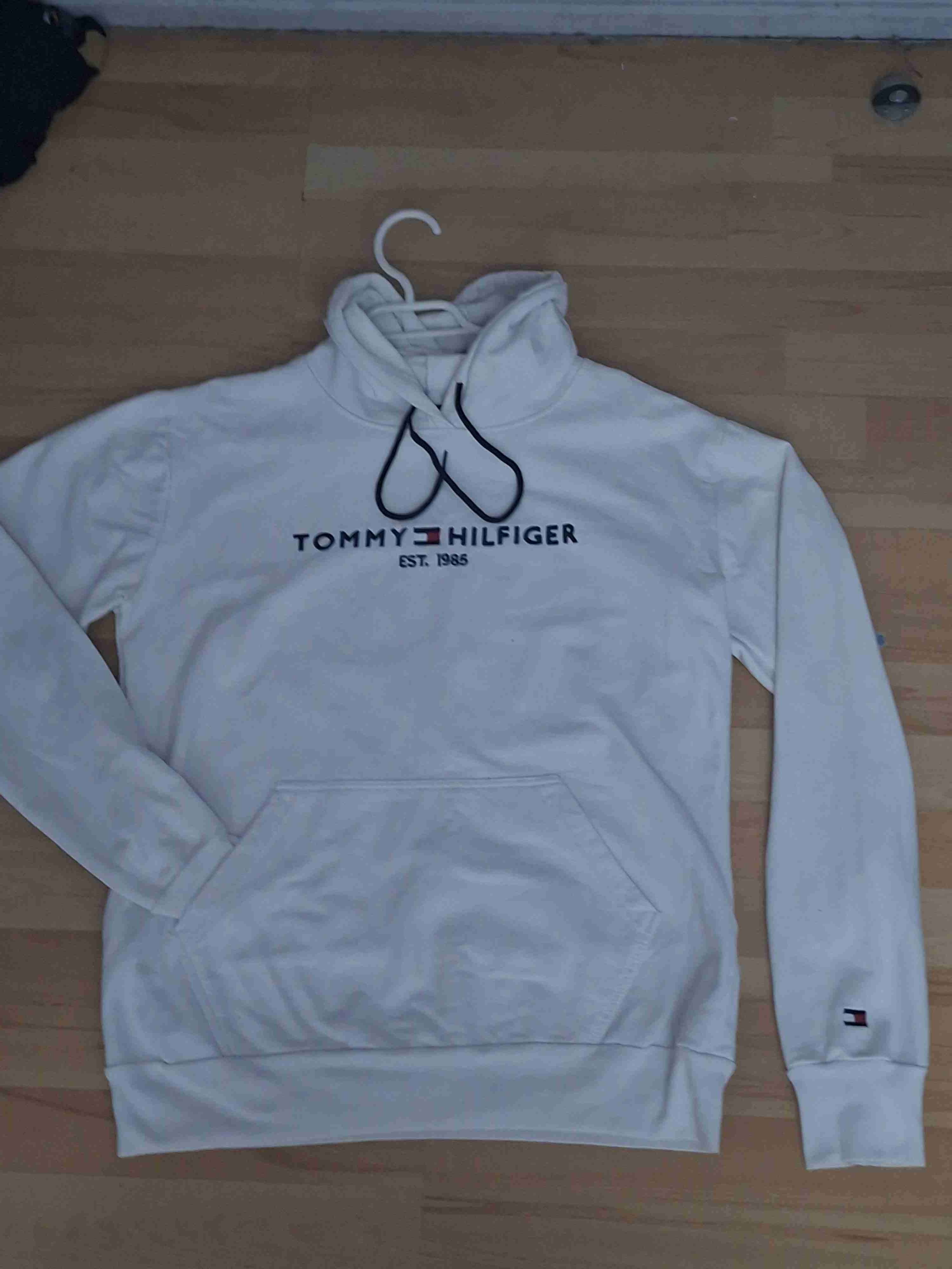 Polerón blanco Tommy Hilfiger Talla L