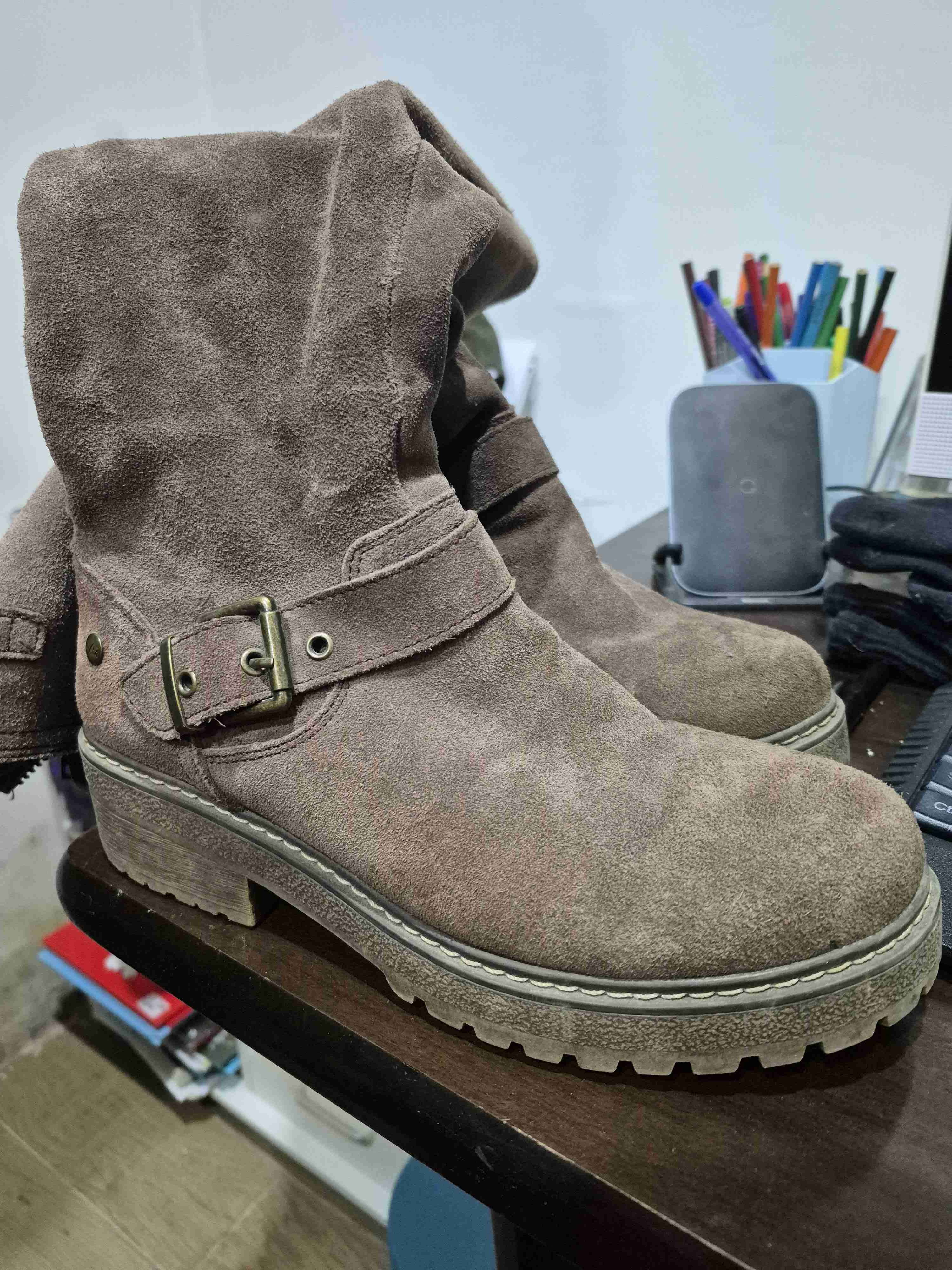Botas C/moran 100% cuero - miniatura 1