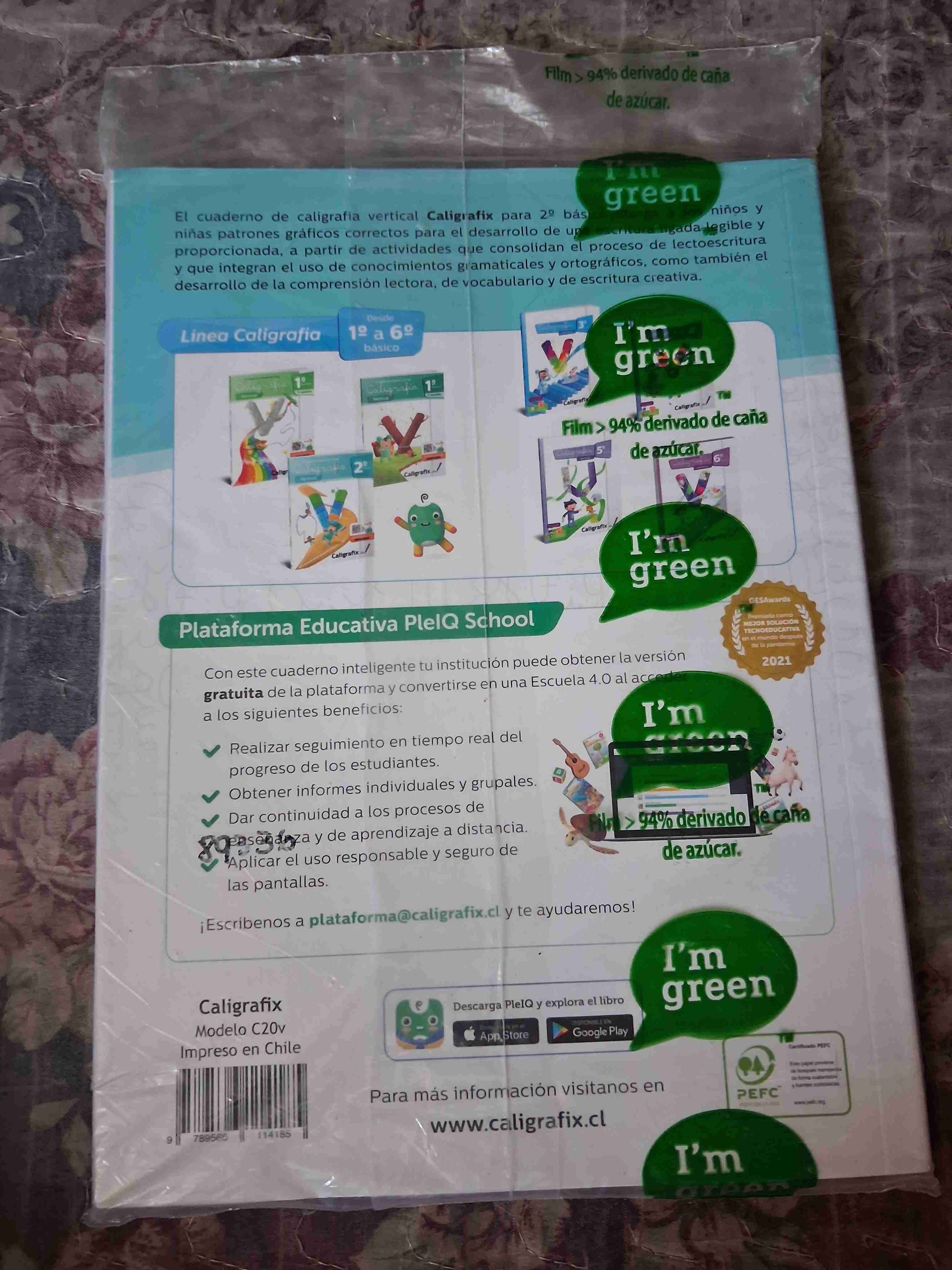 Cuaderno de Caligrafía 2º básico - miniatura 2