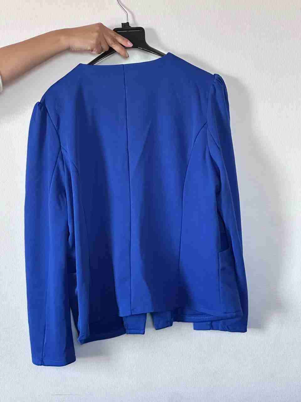 Blazer azul vibrante mujer - miniatura 2