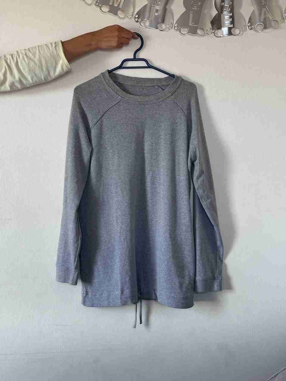Polerón gris manga larga - miniatura 2