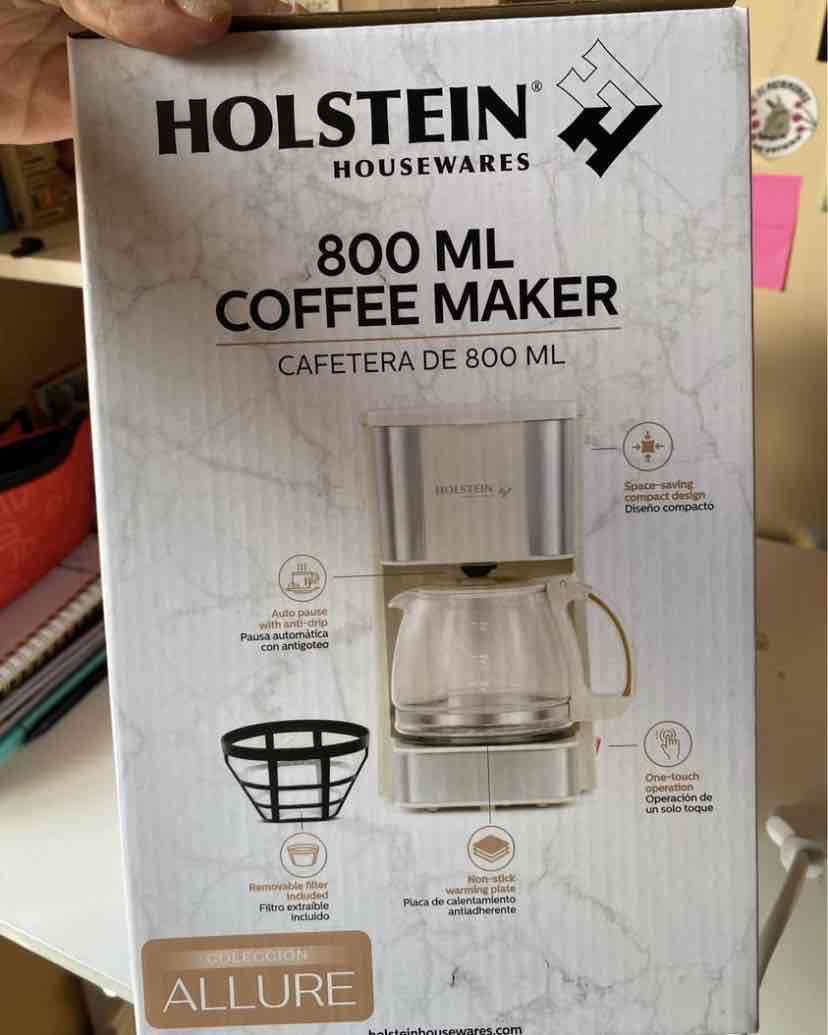 Cafetera Holstein blanca - miniatura 5