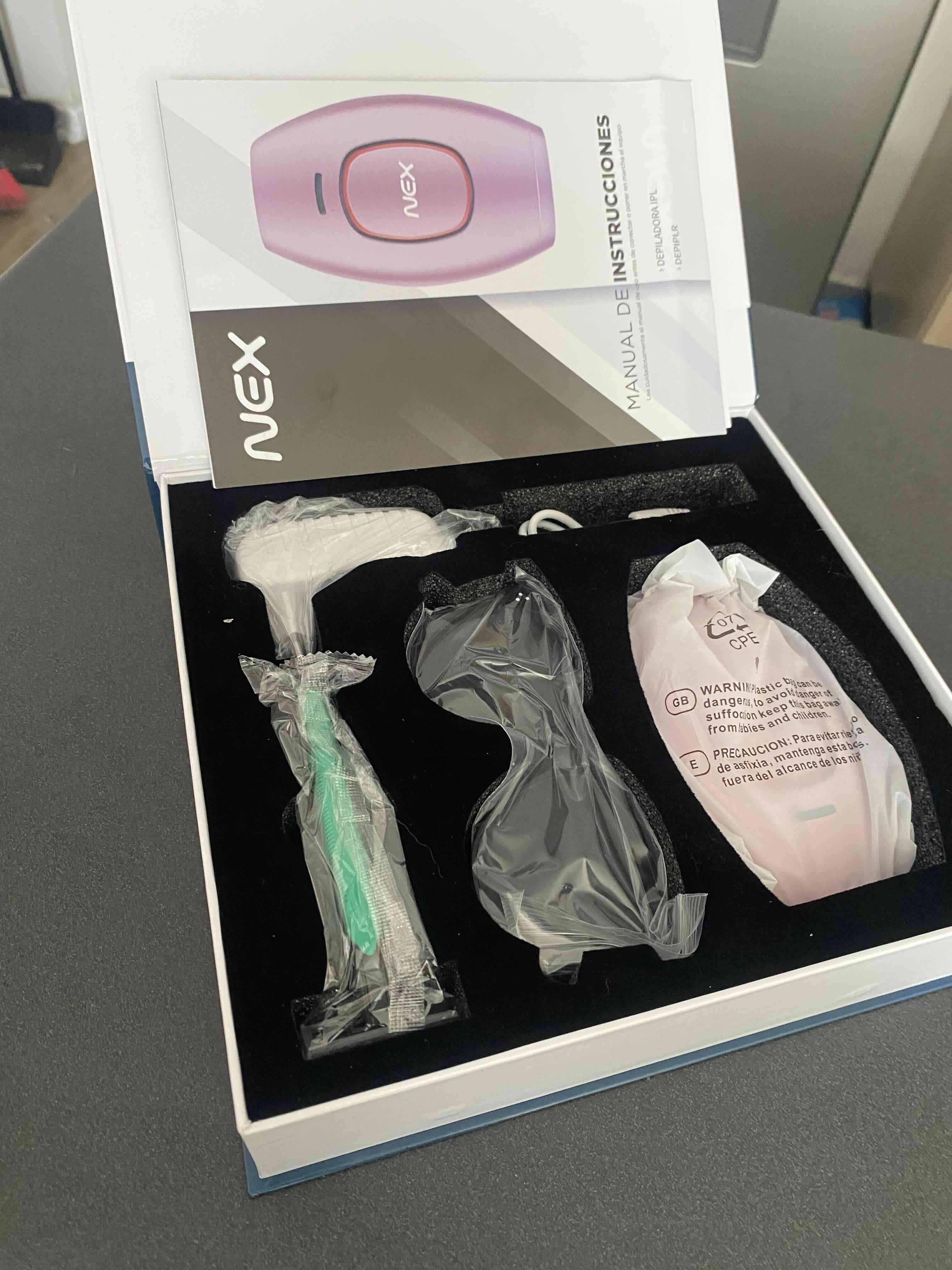 Depiladora IPL Nex rosa - miniatura 3