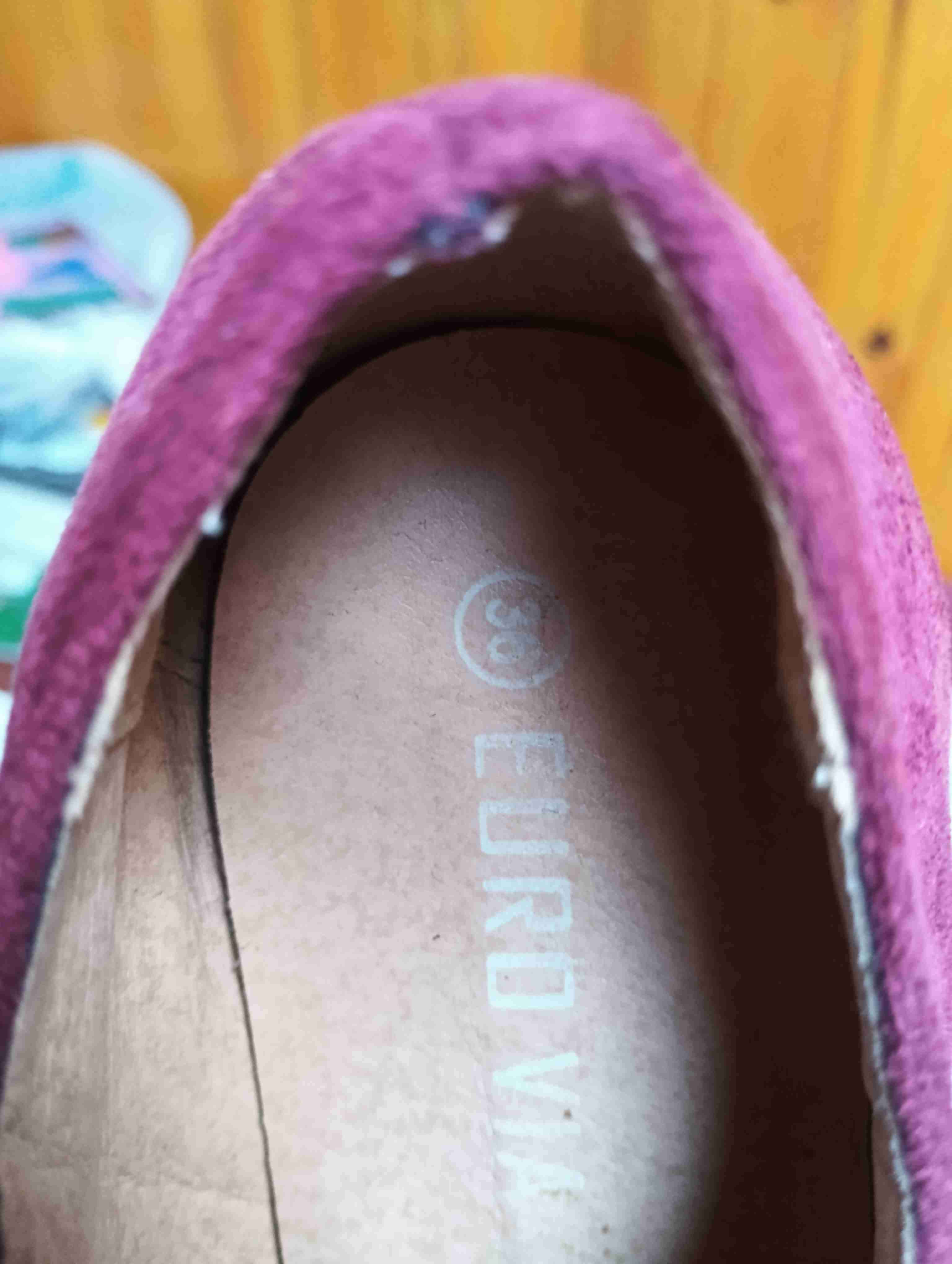 Zapatos burdeos de plataforma - miniatura 3