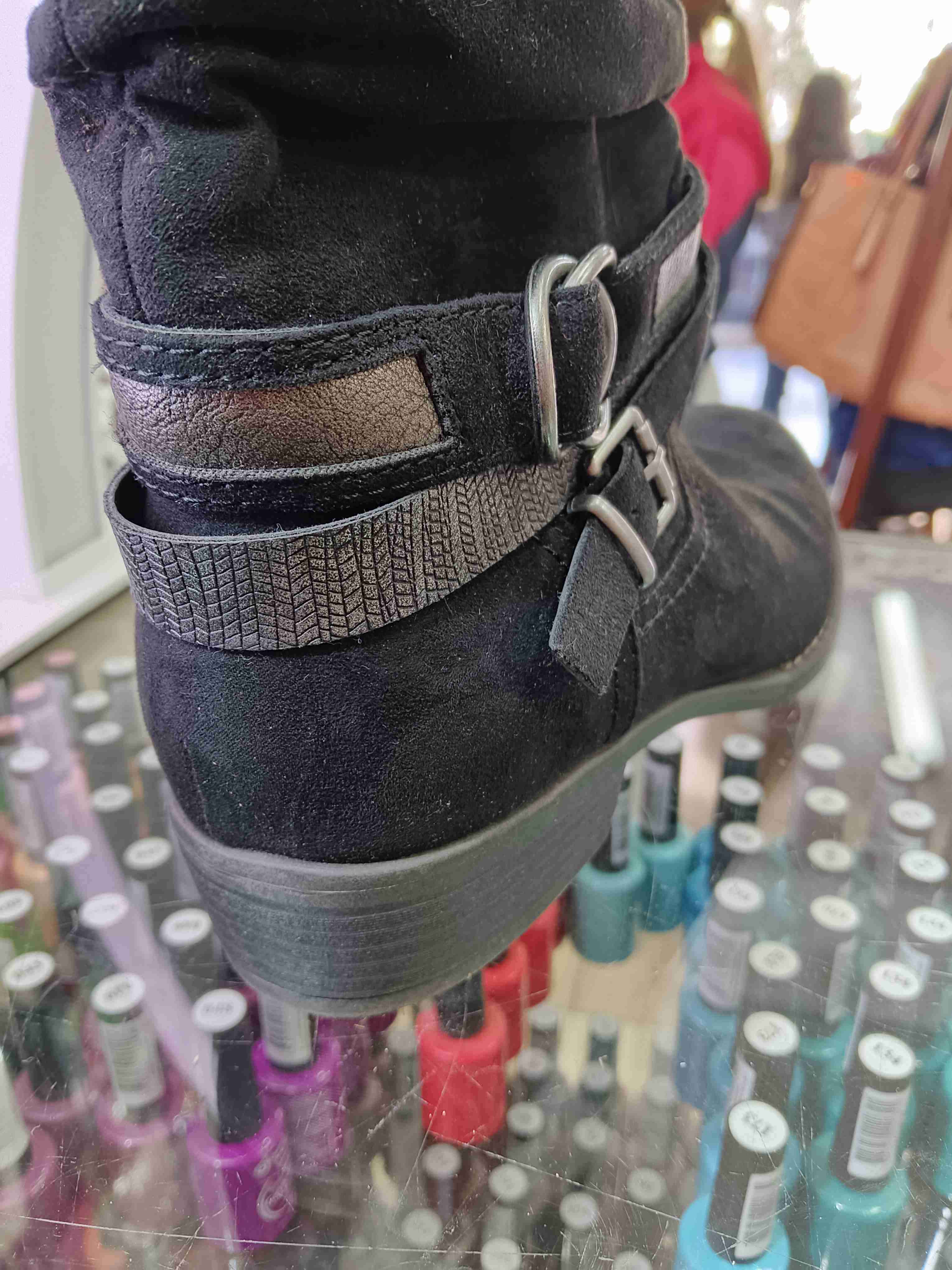 Botines negros con hebillas ( nuevo) - miniatura 2