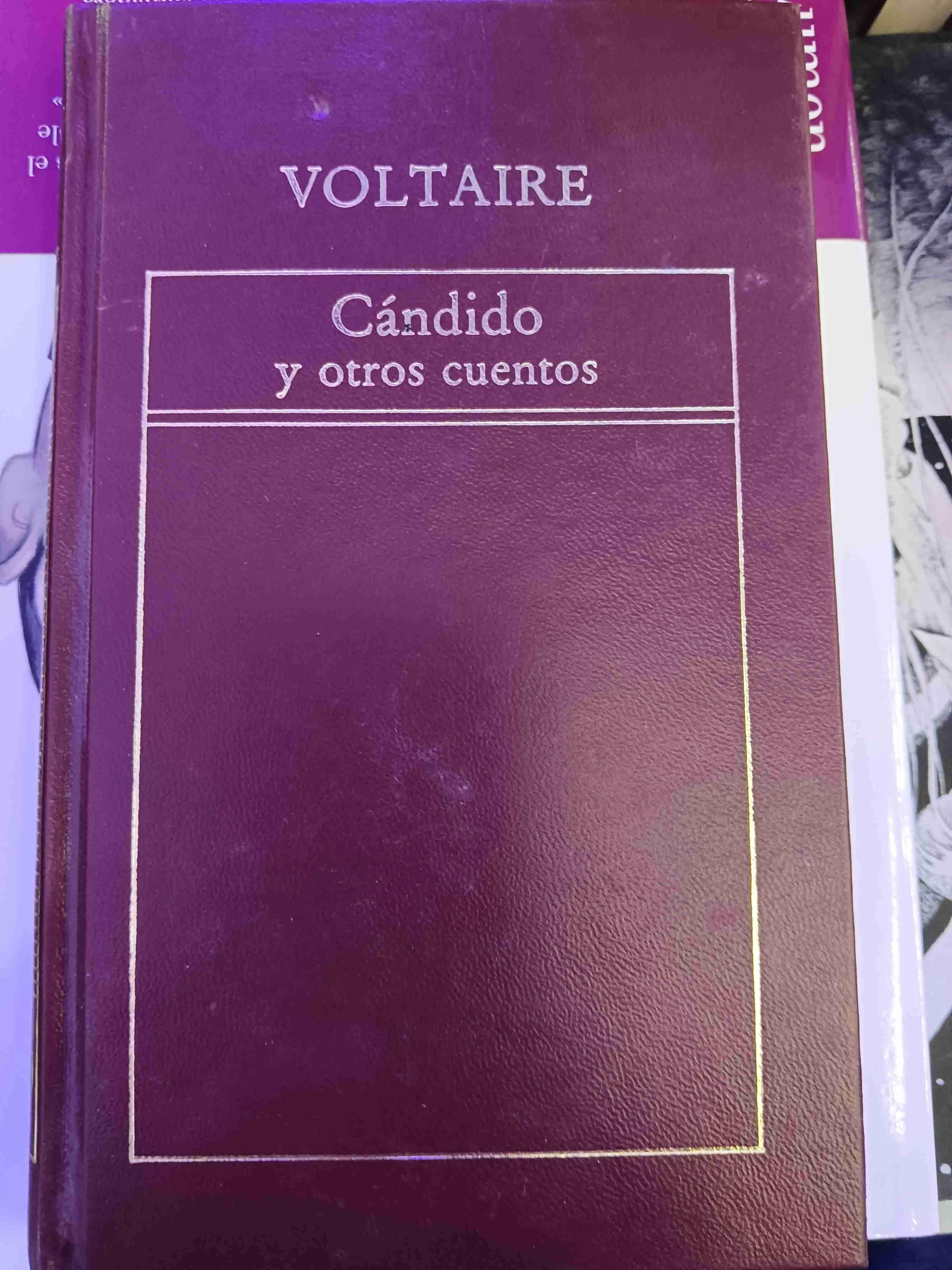 Libro Cándido y otros cuentos
