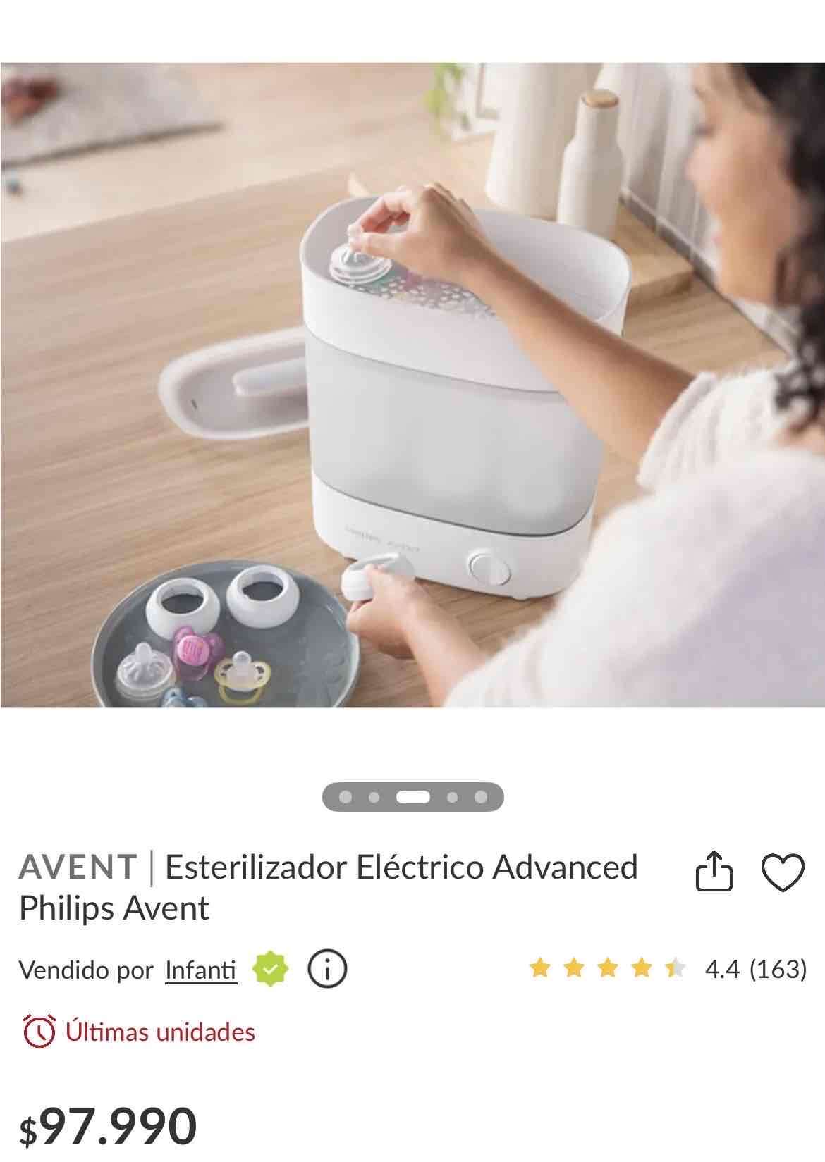 Esterilizador Eléctrico Philips Avent - miniatura 2
