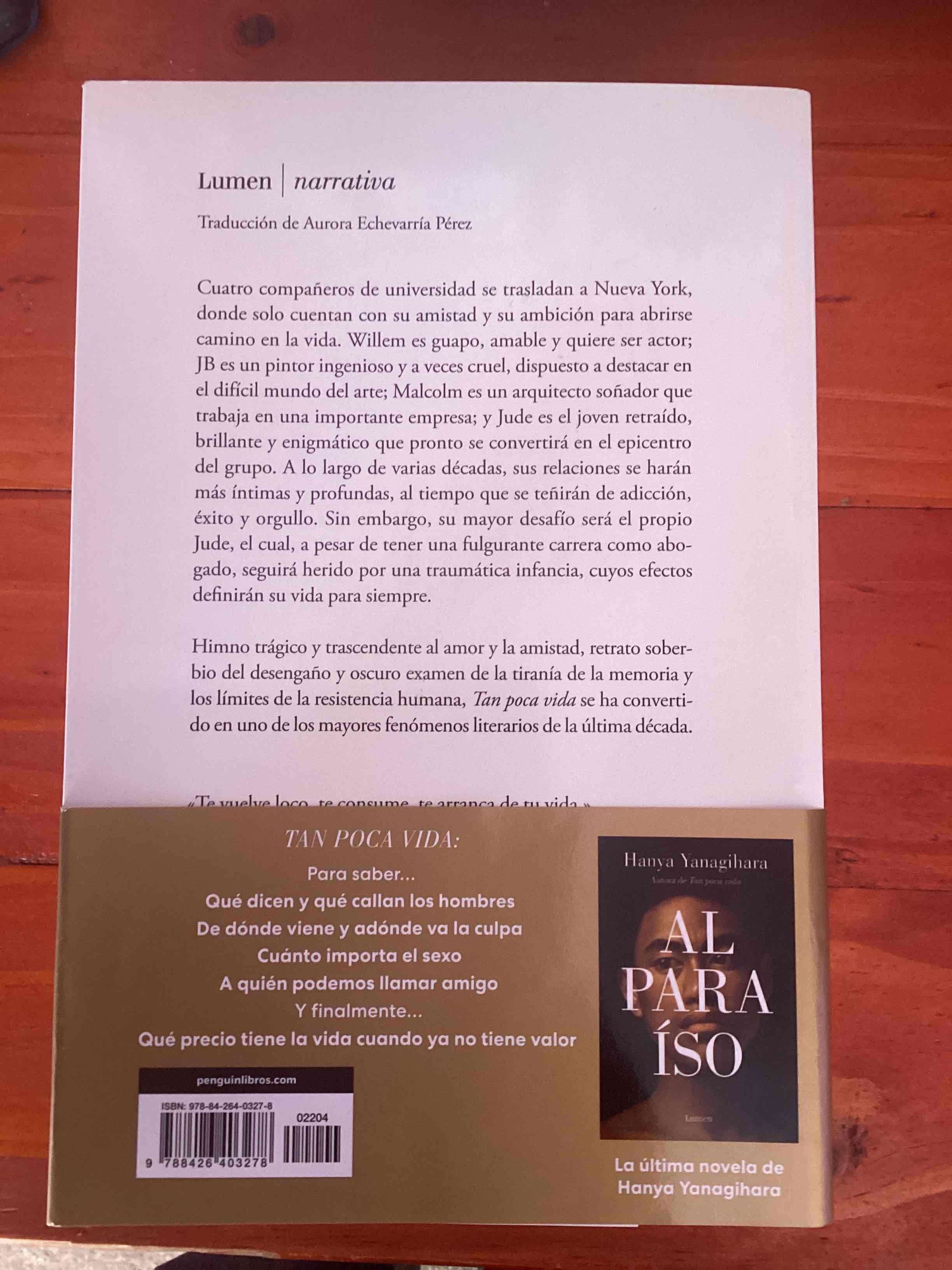 Libro 'Tan Poca Vida' de Hanya Yanagihara - miniatura 2