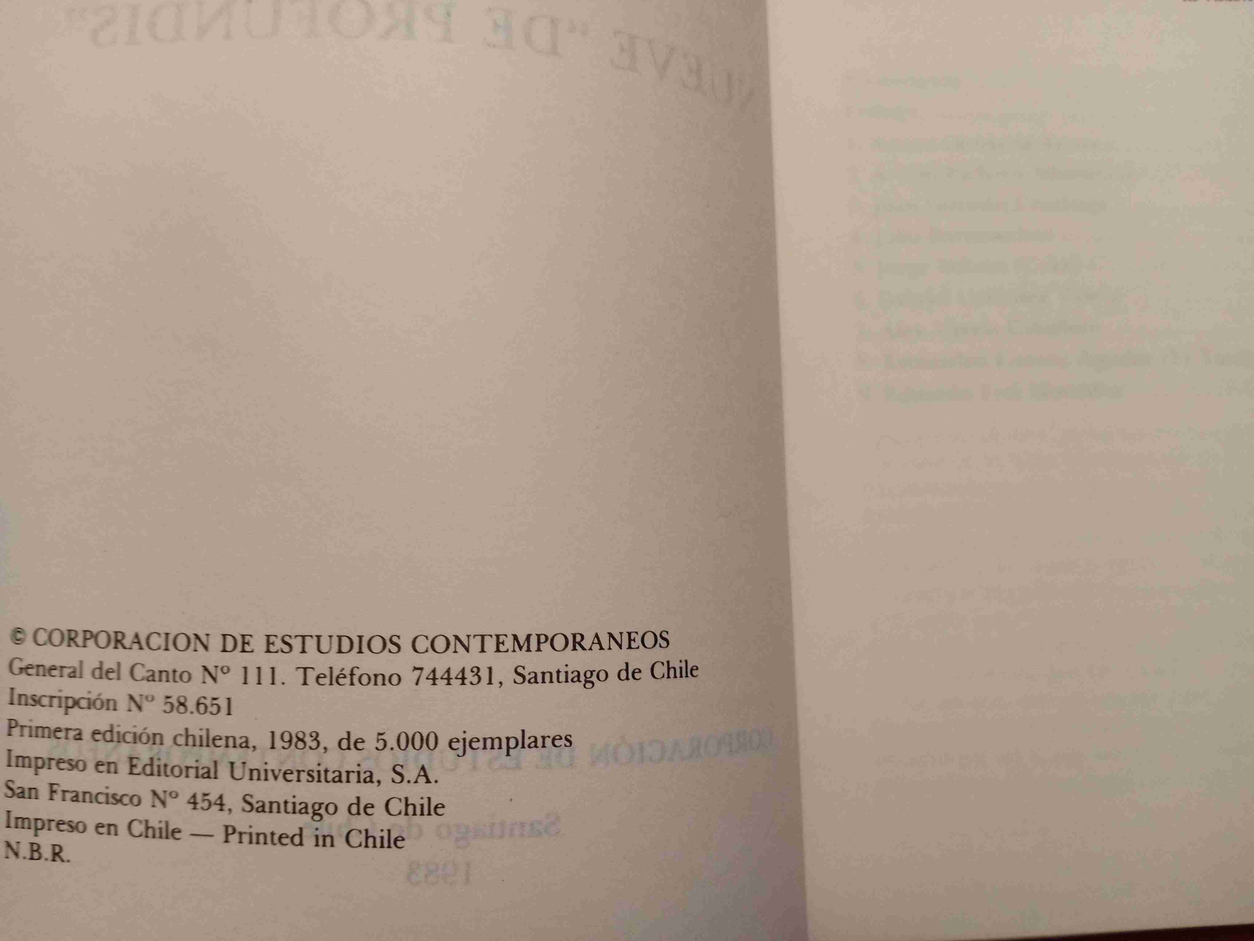 Libro Nueve De Profundis - miniatura 2