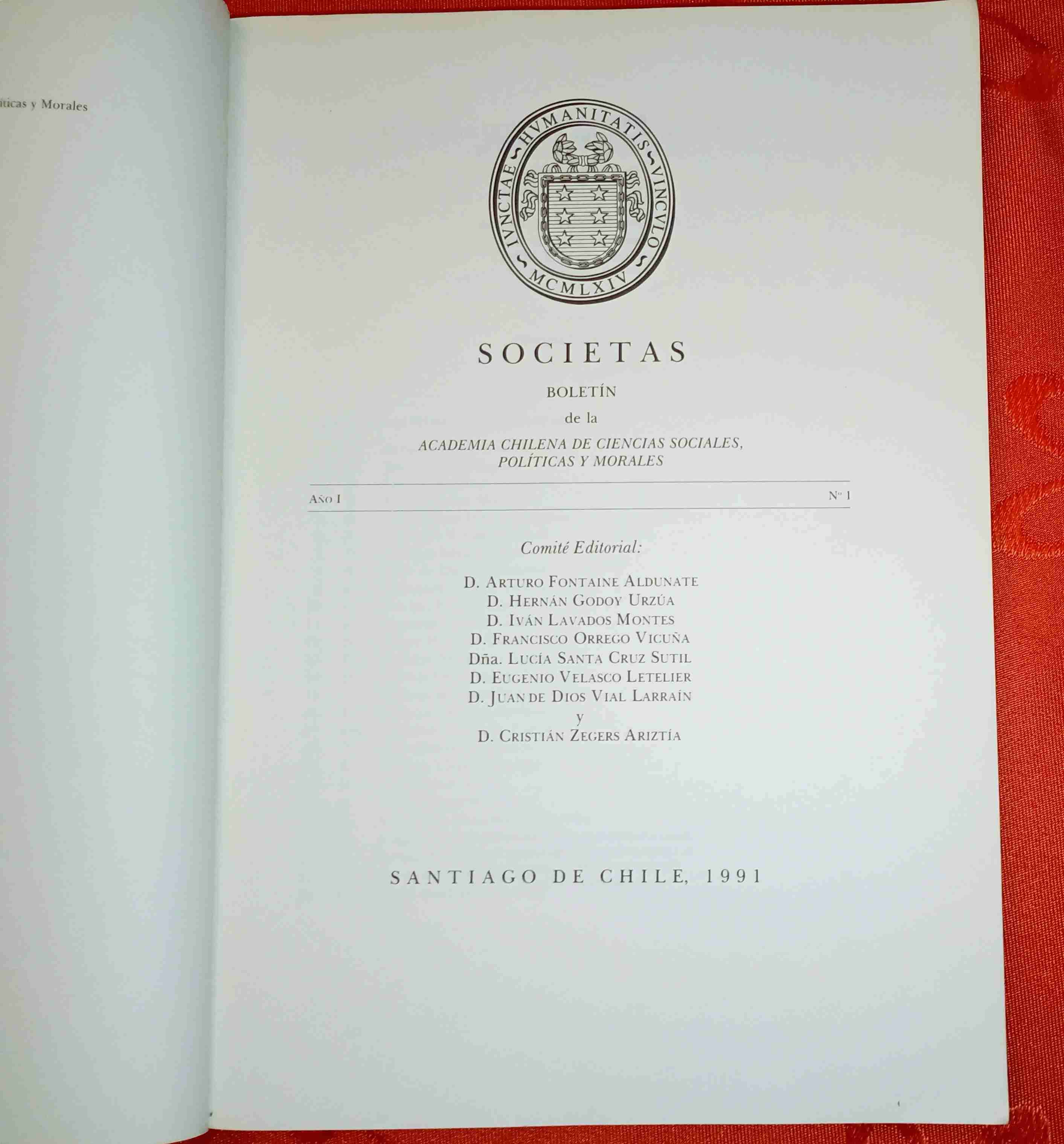 Revista Societas 1991 - miniatura 2