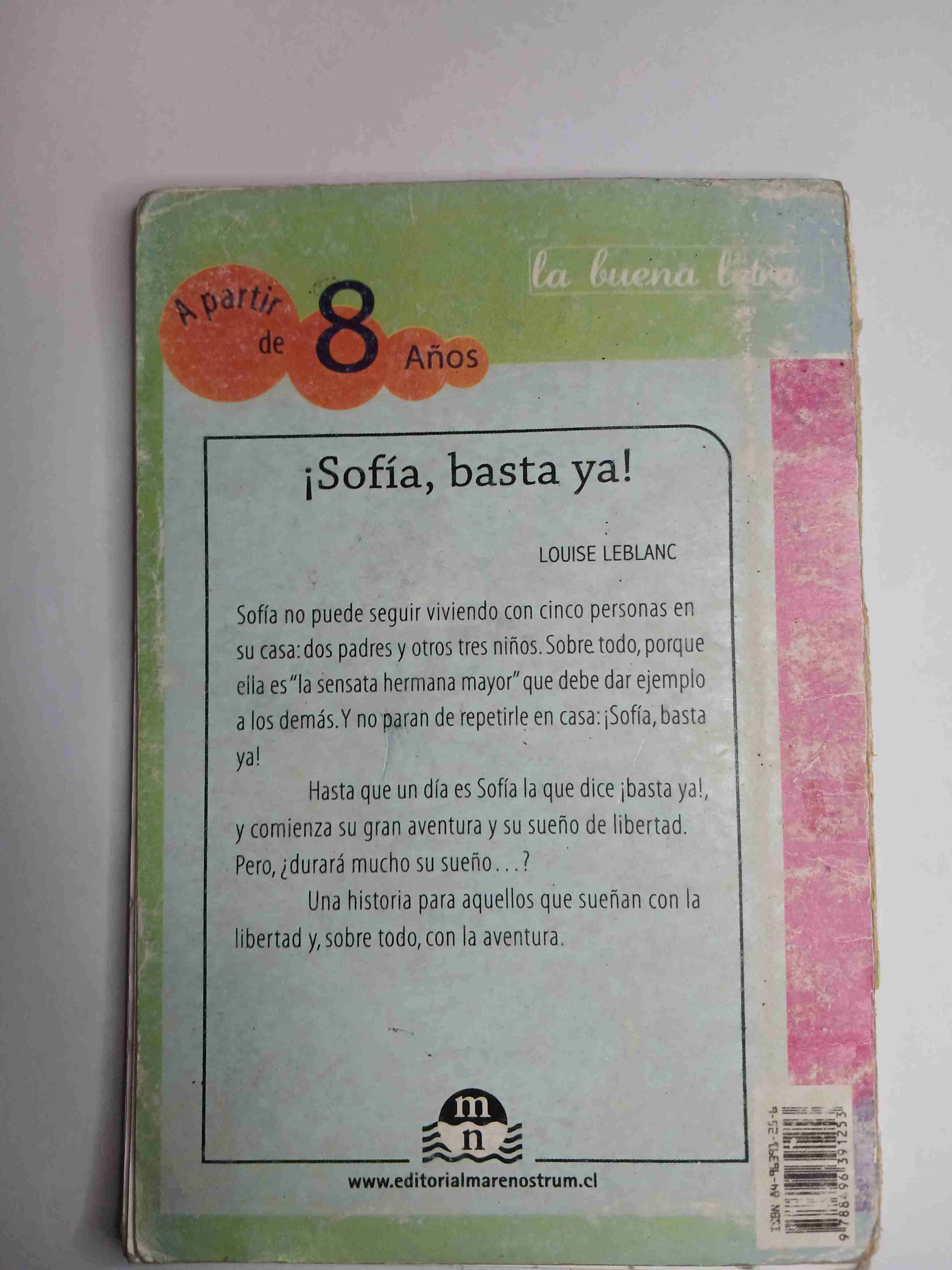 Libro ¡Sofía, basta ya! usado - miniatura 2