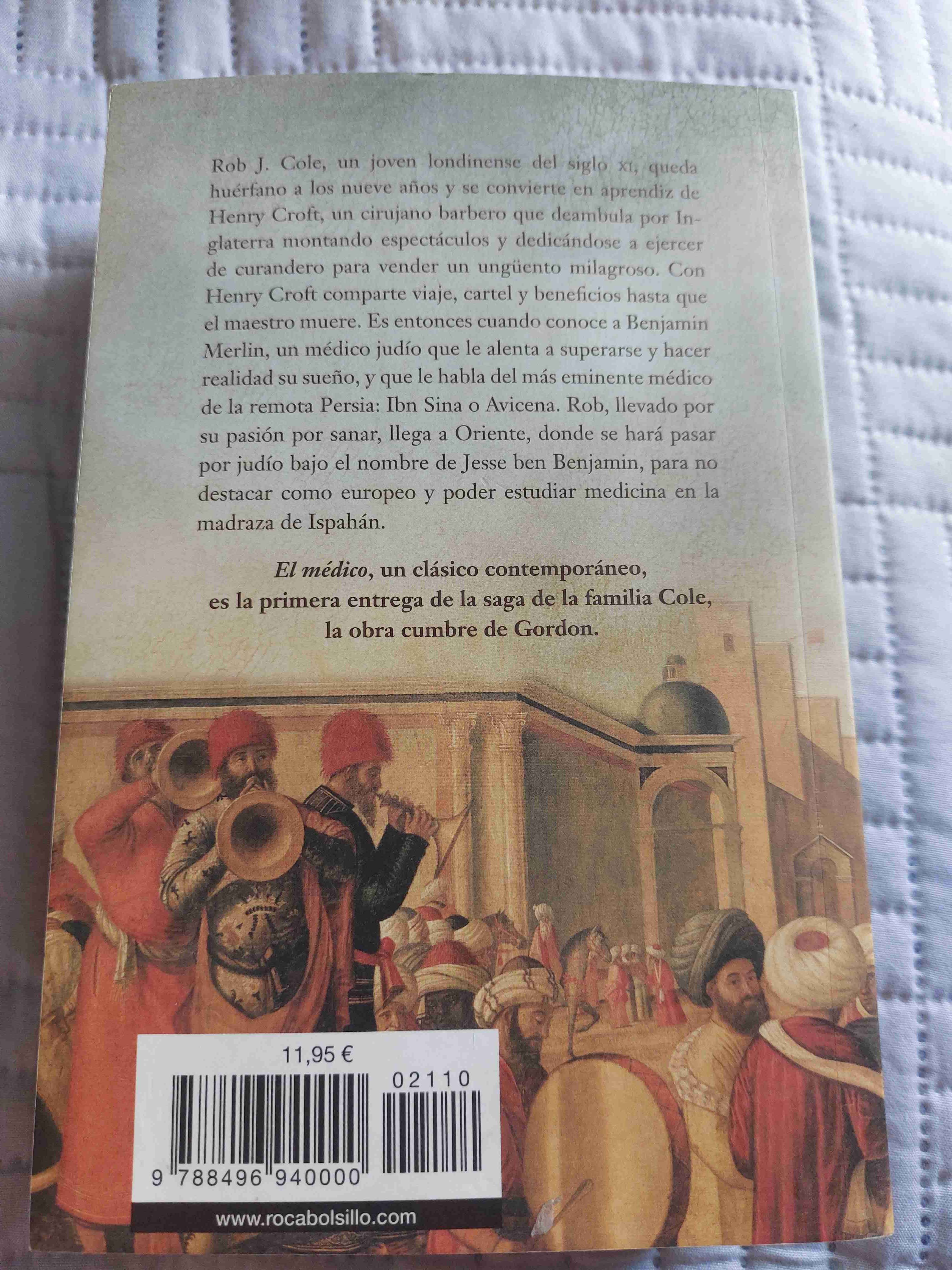 Libro 'El Médico' de Noah Gordon - miniatura 2