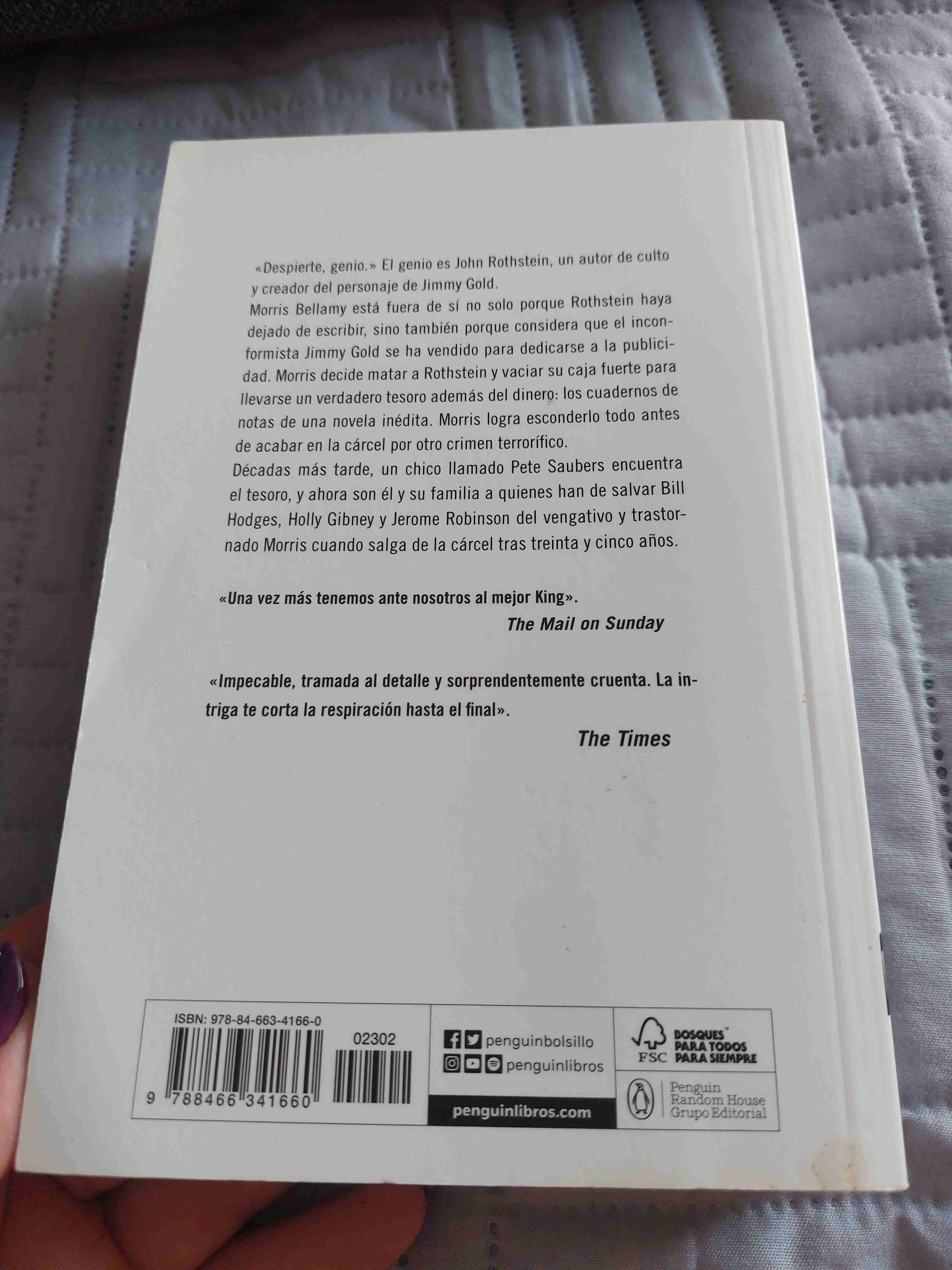 Libro Stephen King Quien Pierde Paga - miniatura 2