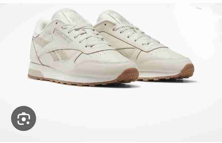 Zapatilla Reebok Classic Leather Beige y Blanco - miniatura 2