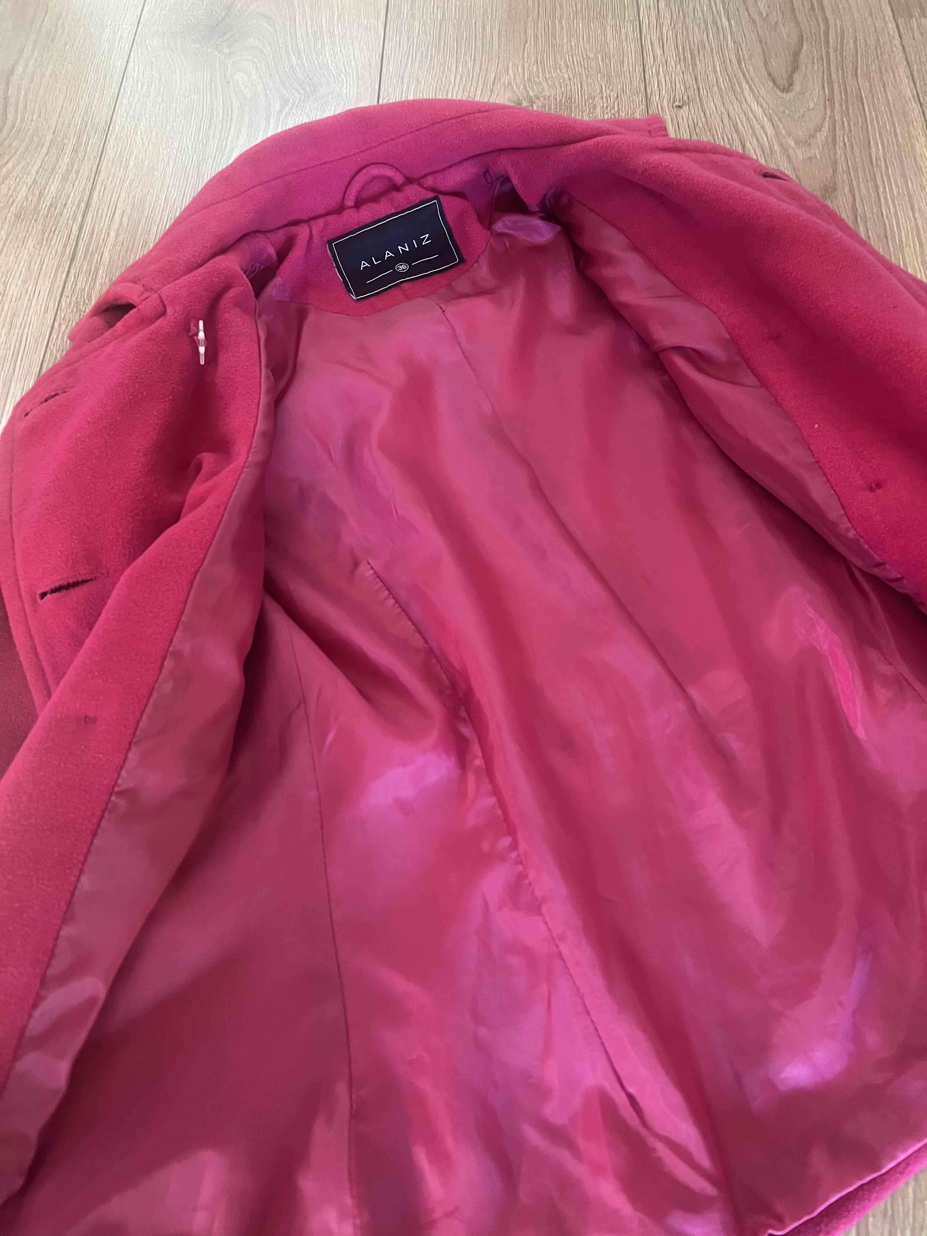 Abrigo fucsia Alaniz, talla 36 (sirve para XS - S) - miniatura 3