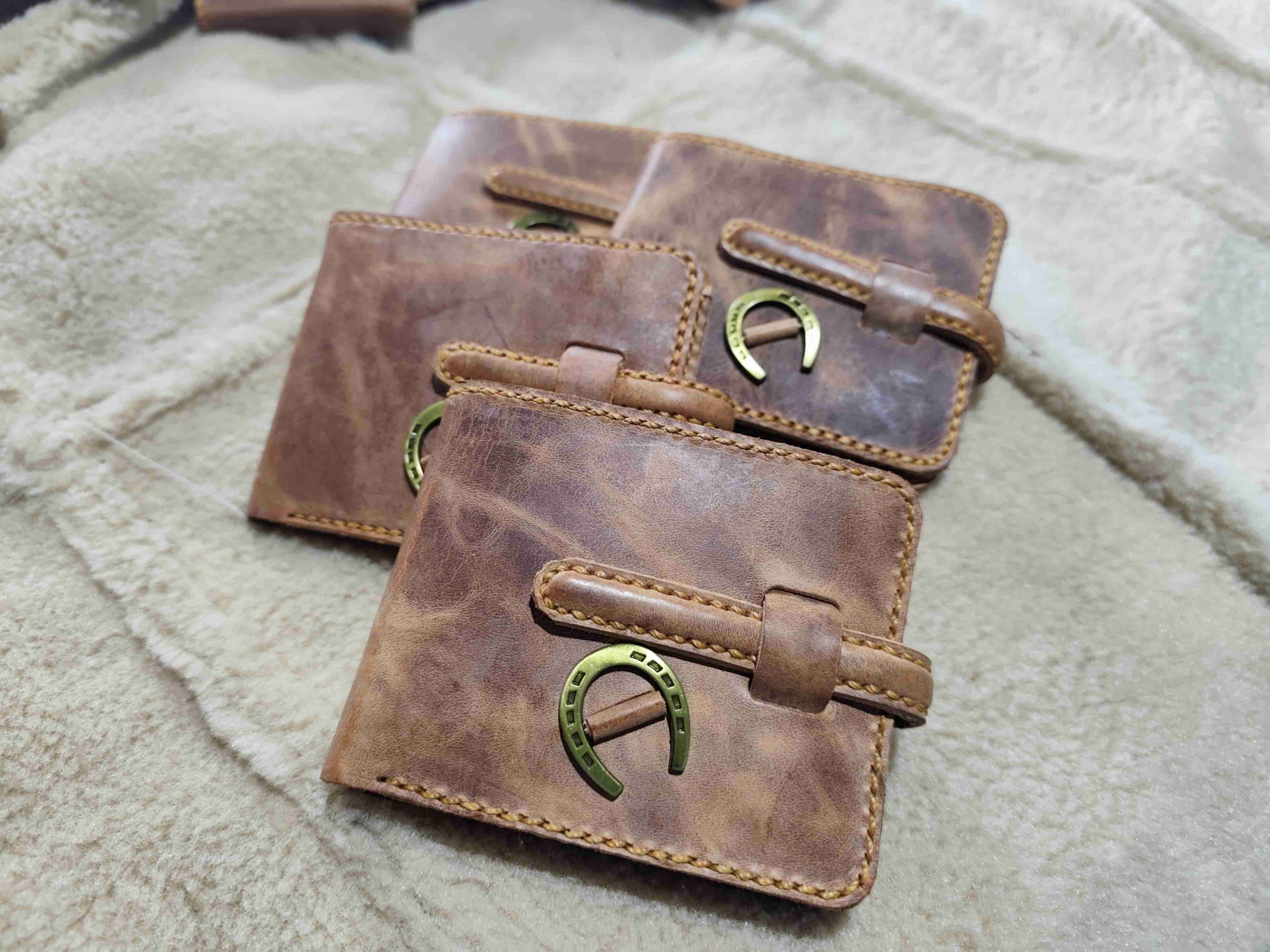 Cinturón de cuero con bolso étnico - miniatura 2