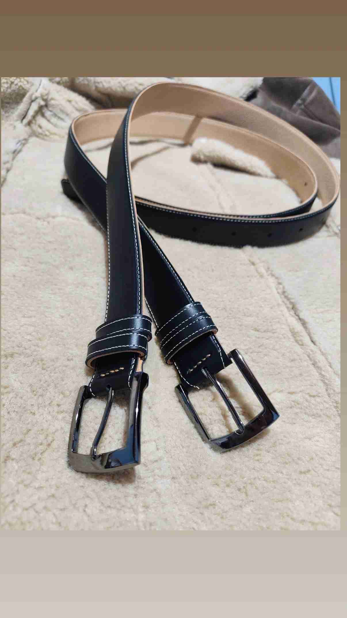 Cinturón de cuero con bolso étnico - miniatura 4