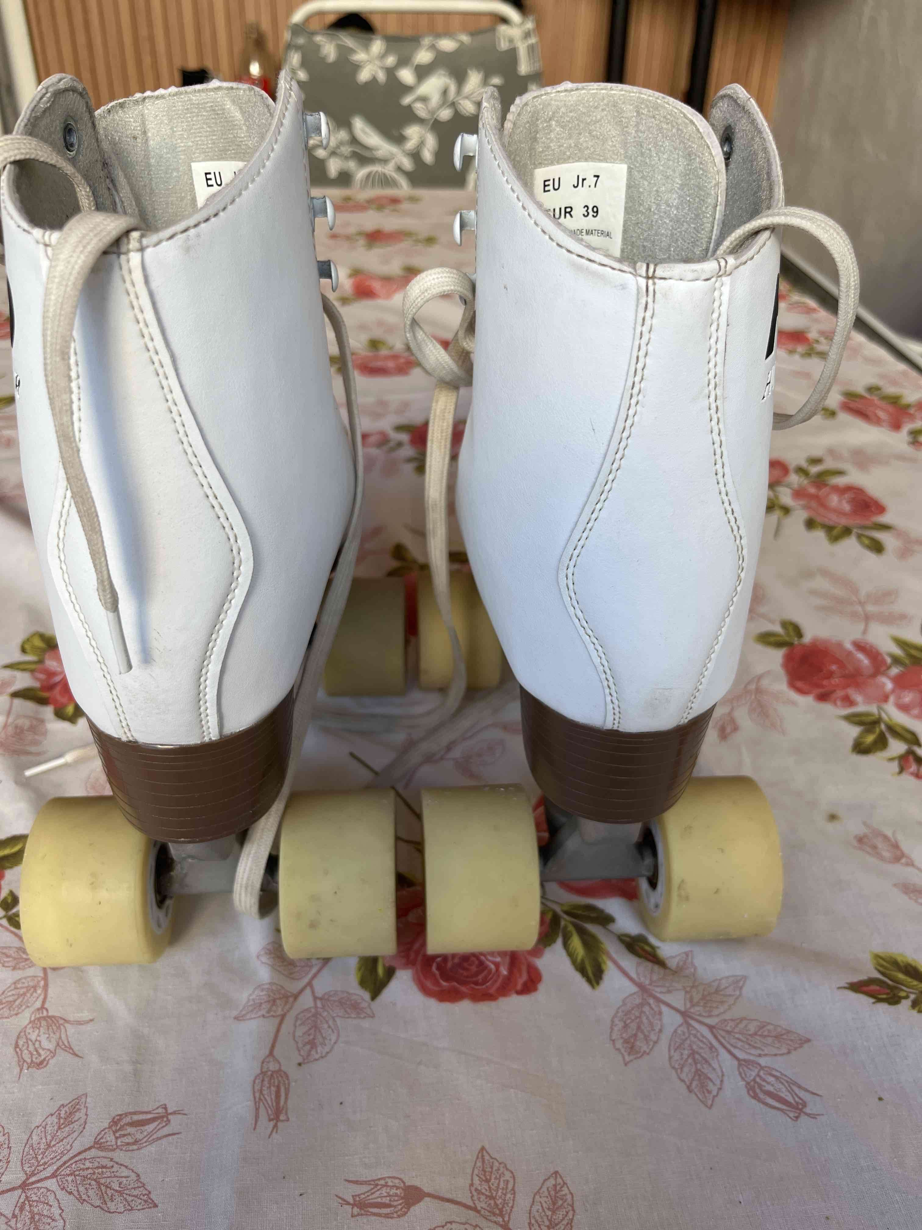 Patines de cuatro ruedas Hondar blancos - miniatura 2