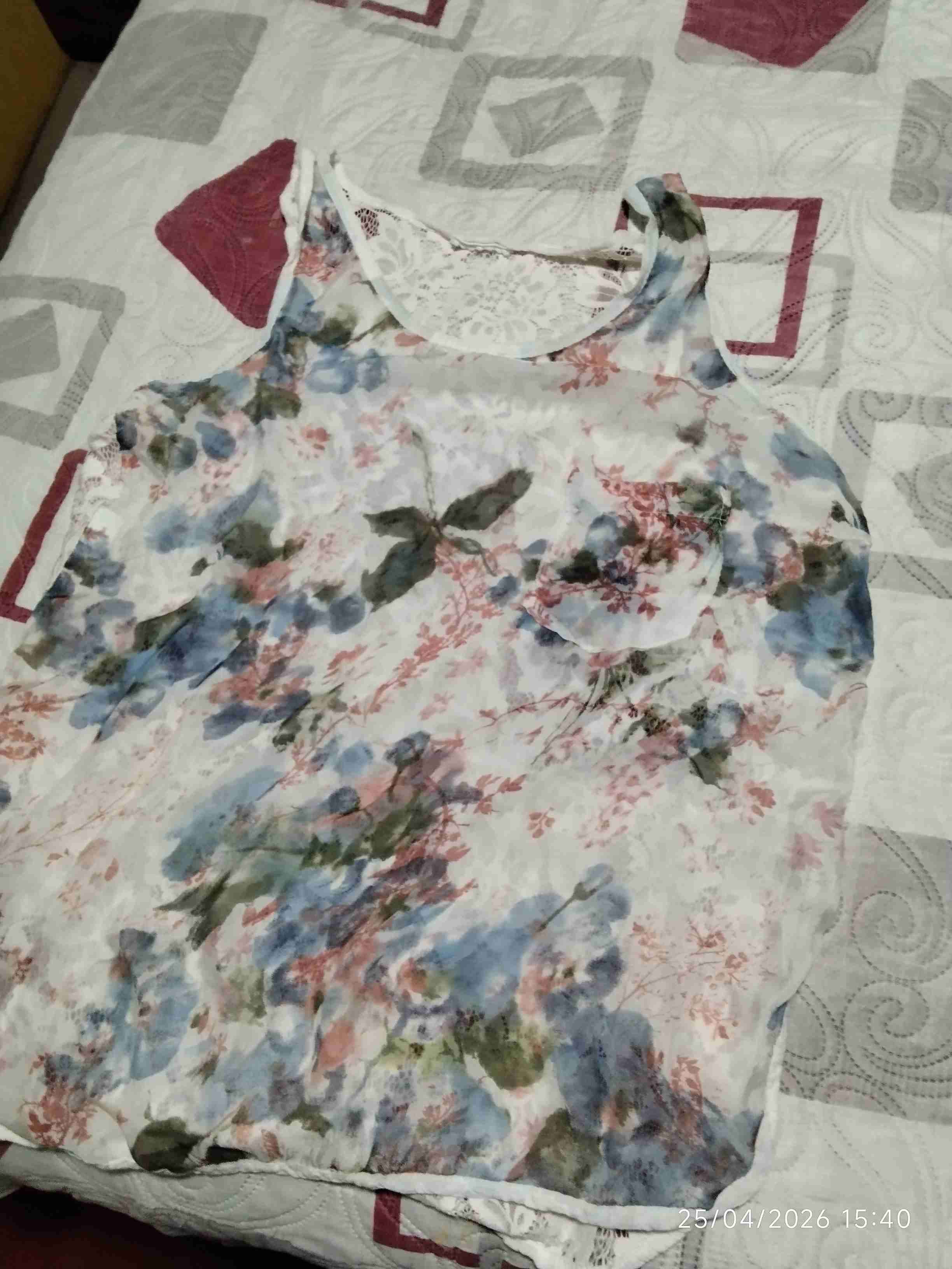 Vestido estampado negro y gris - miniatura 5