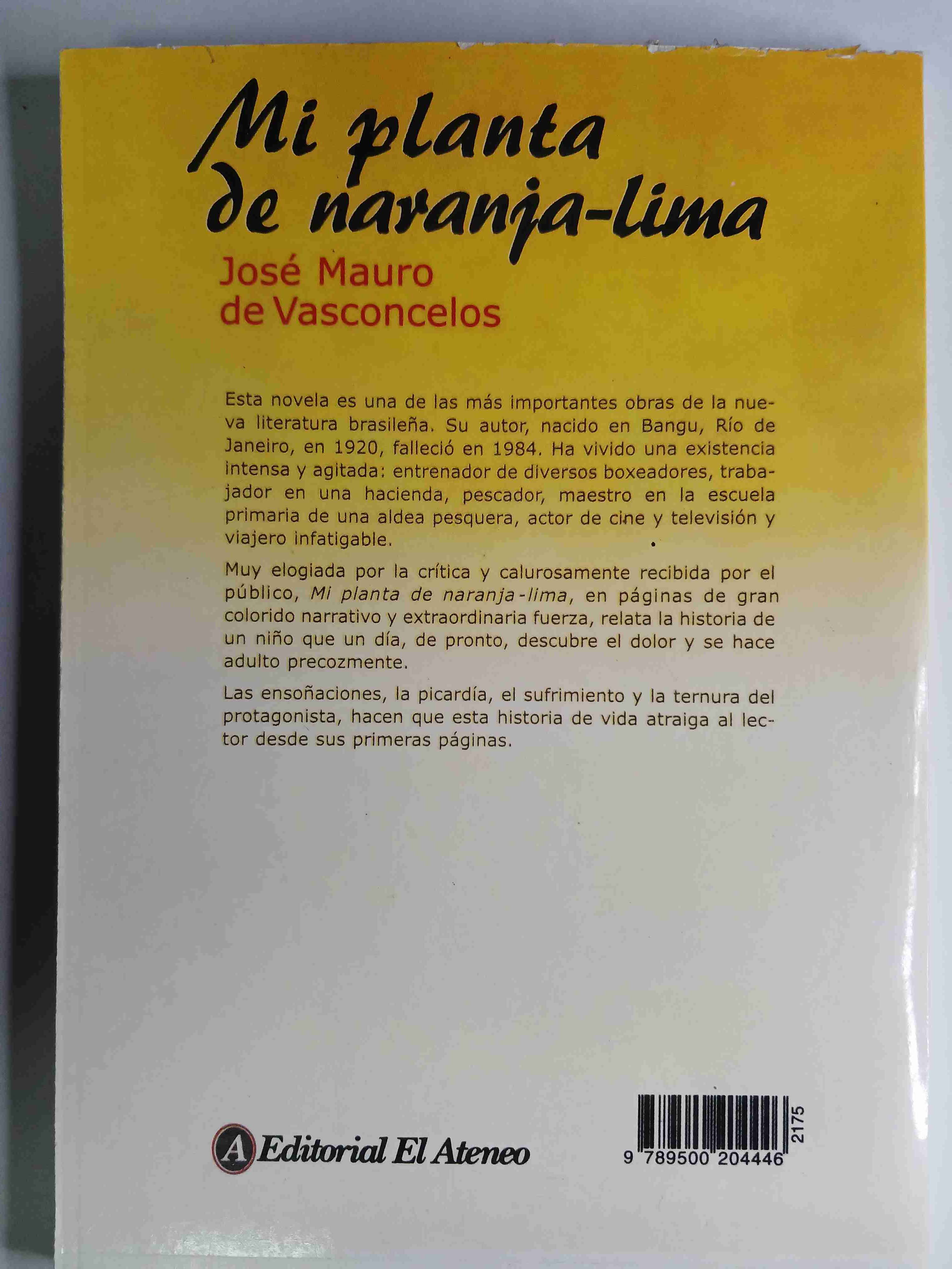 Libro Mi planta de naranja-lima - miniatura 2