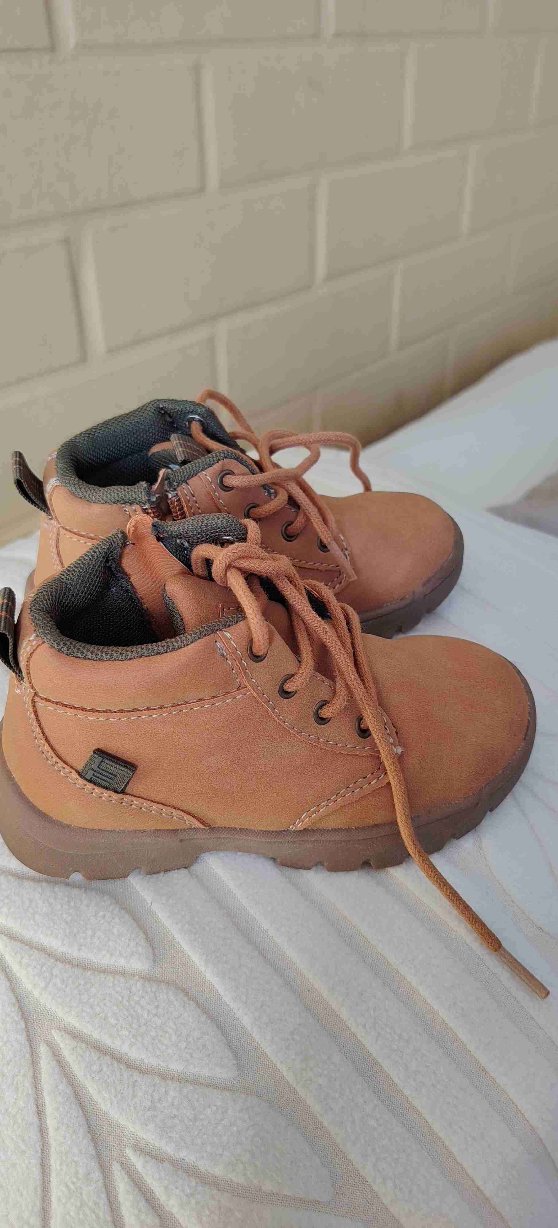 Botines infantiles marrón claro - miniatura 4