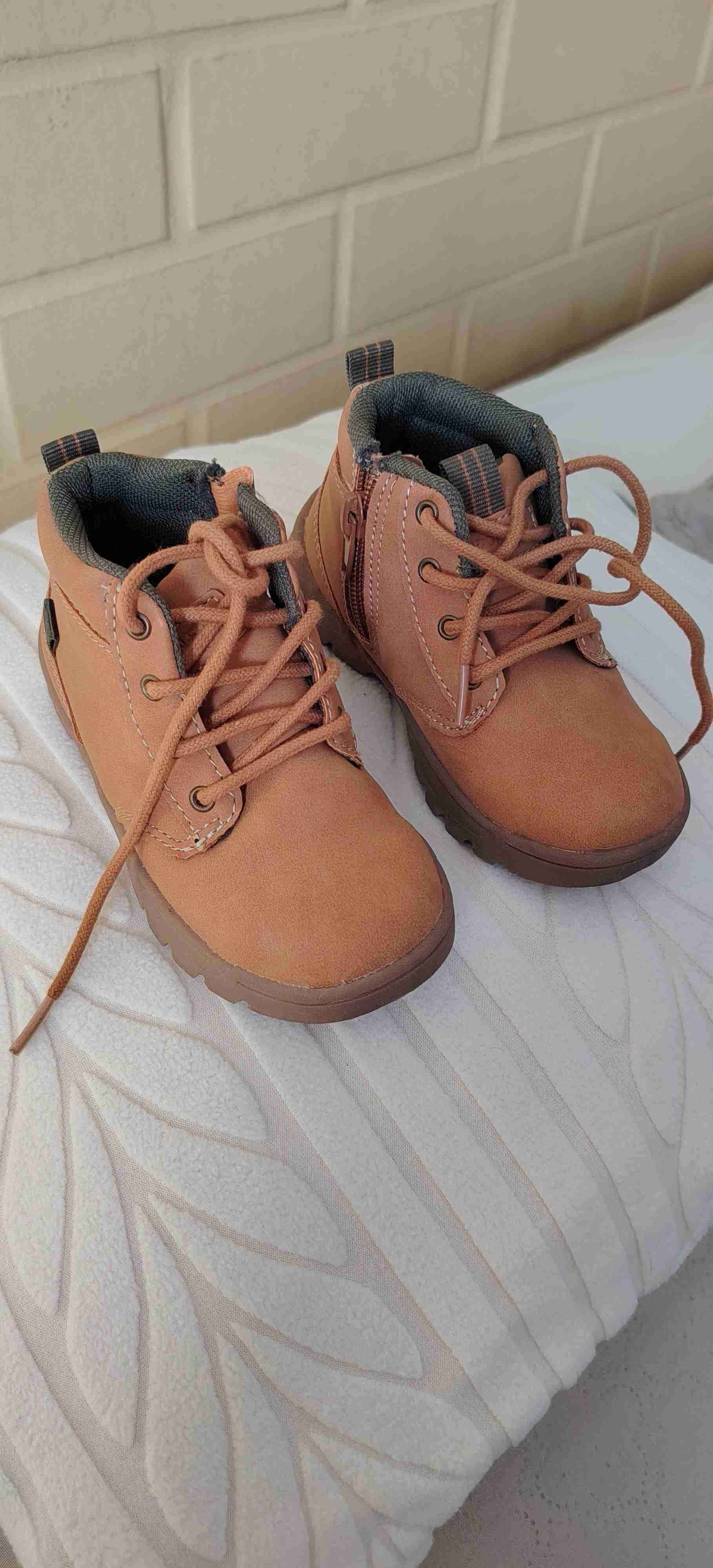 Botines infantiles marrón claro - miniatura 5