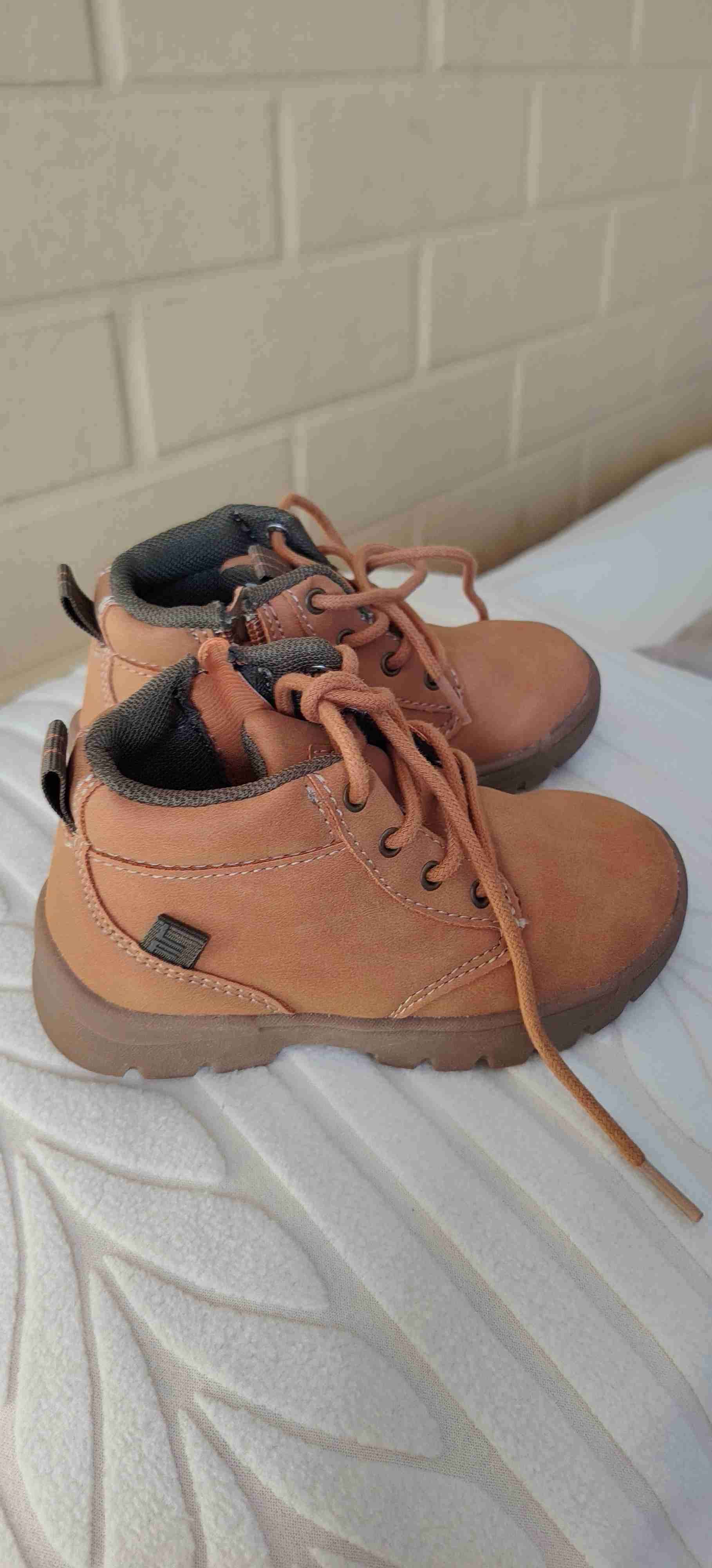 Botines infantiles marrón claro - miniatura 6