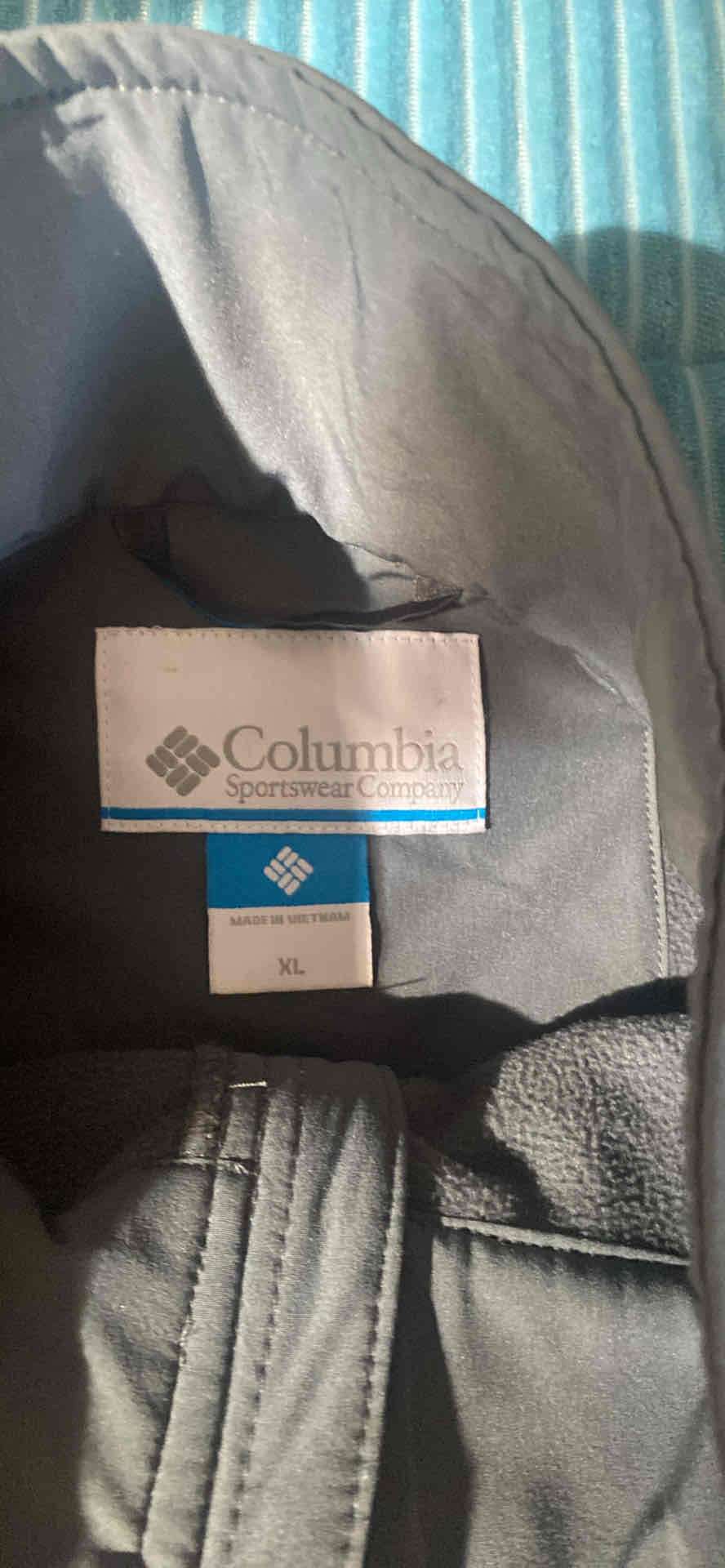 Chaqueta Columbia roja y gris - miniatura 3