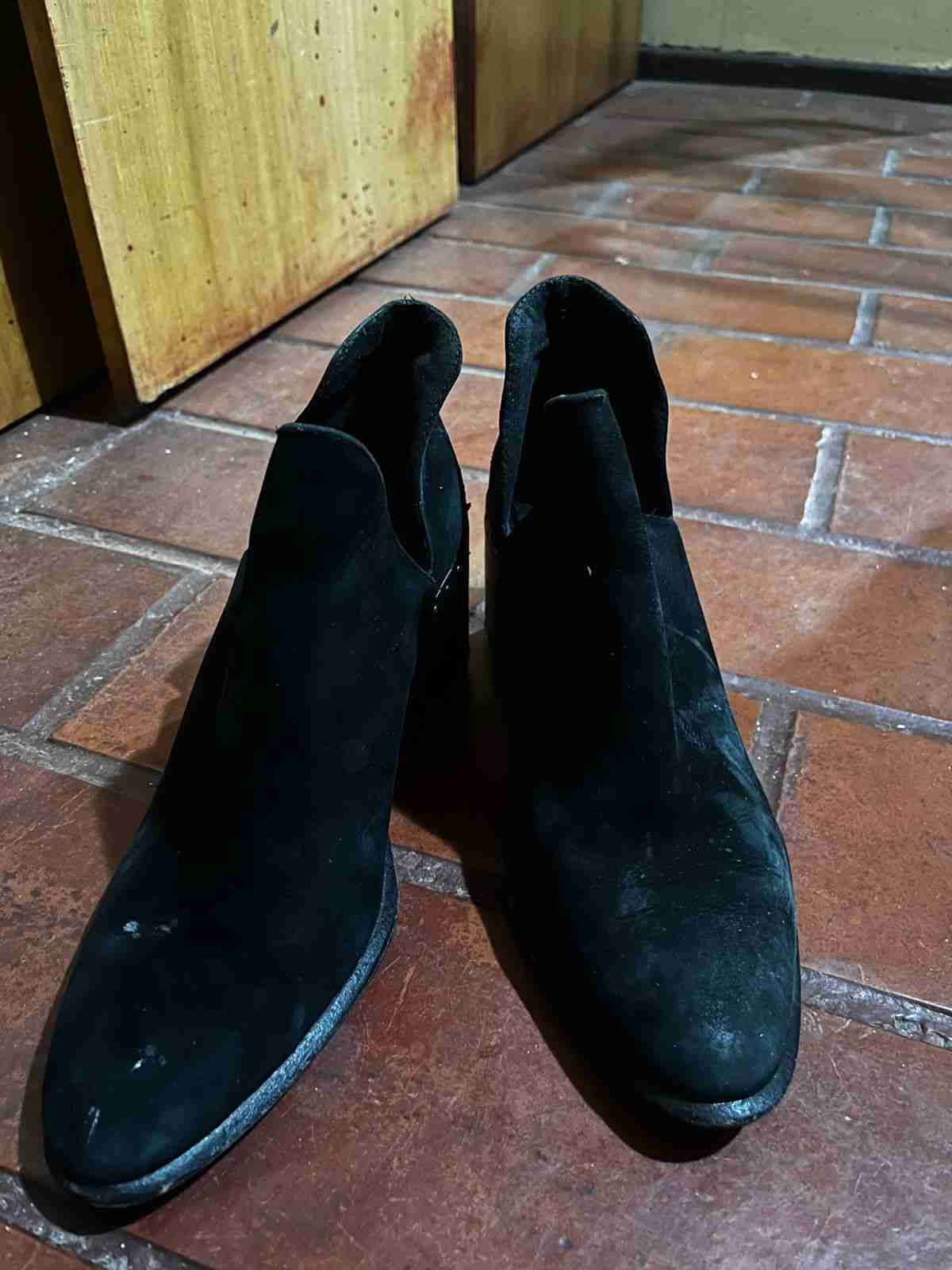 Botines plataforma marrones forrados - miniatura 3