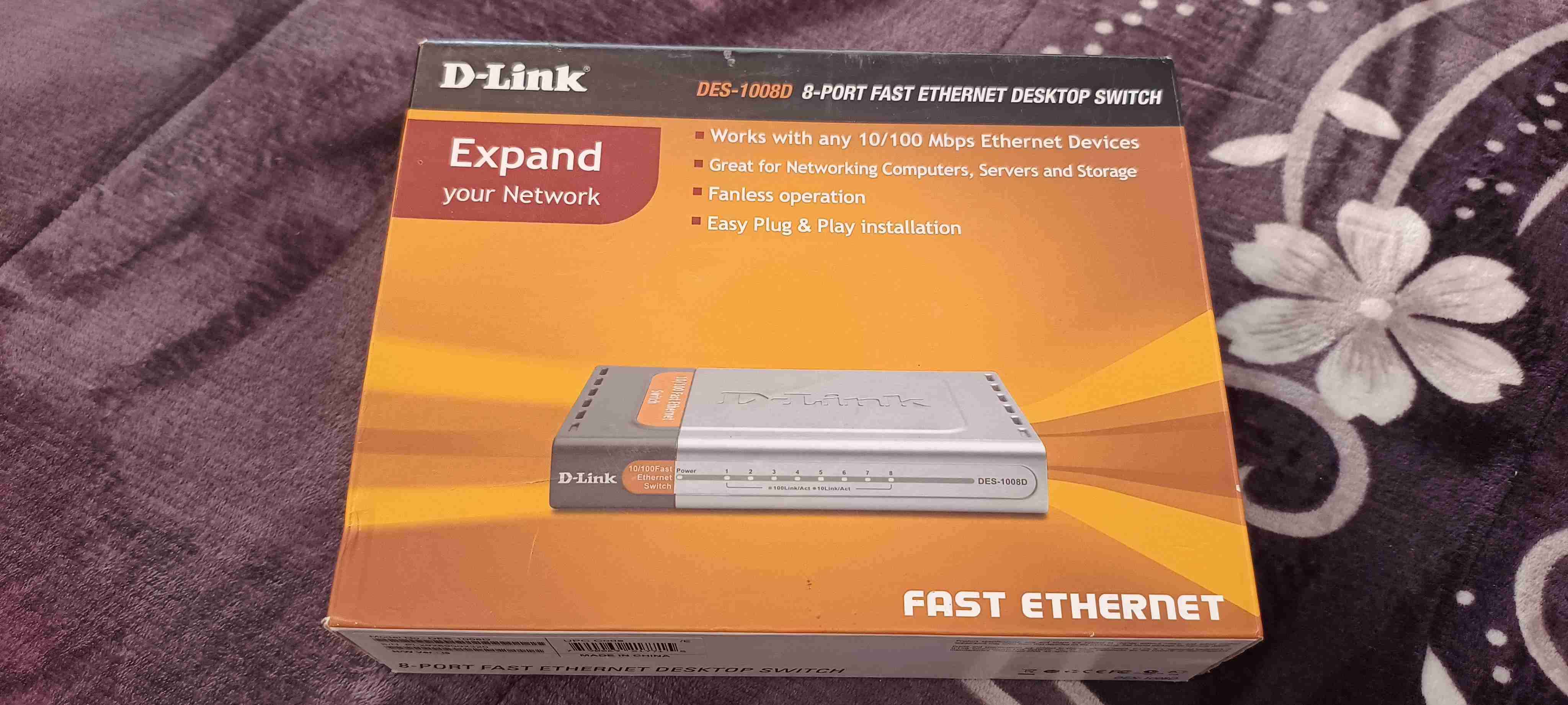 Switch Ethernet 8 puertos D-Link - miniatura 1