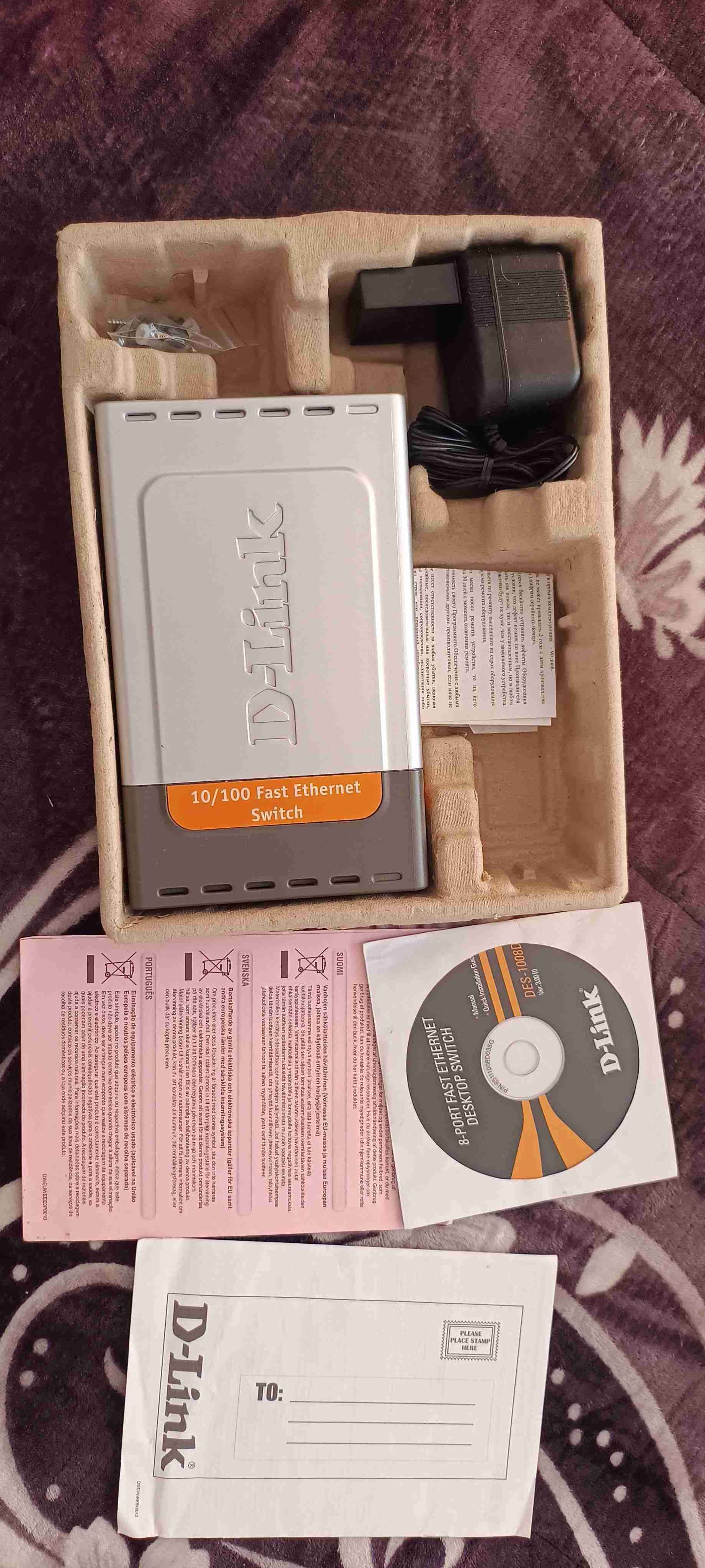 Switch Ethernet 8 puertos D-Link - miniatura 2