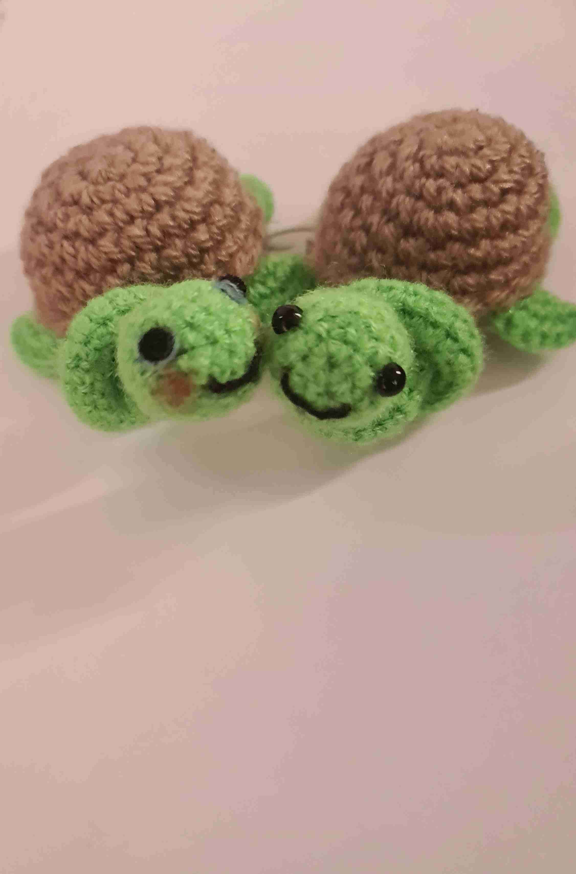 Tortugas tejidas a crochet - miniatura 1
