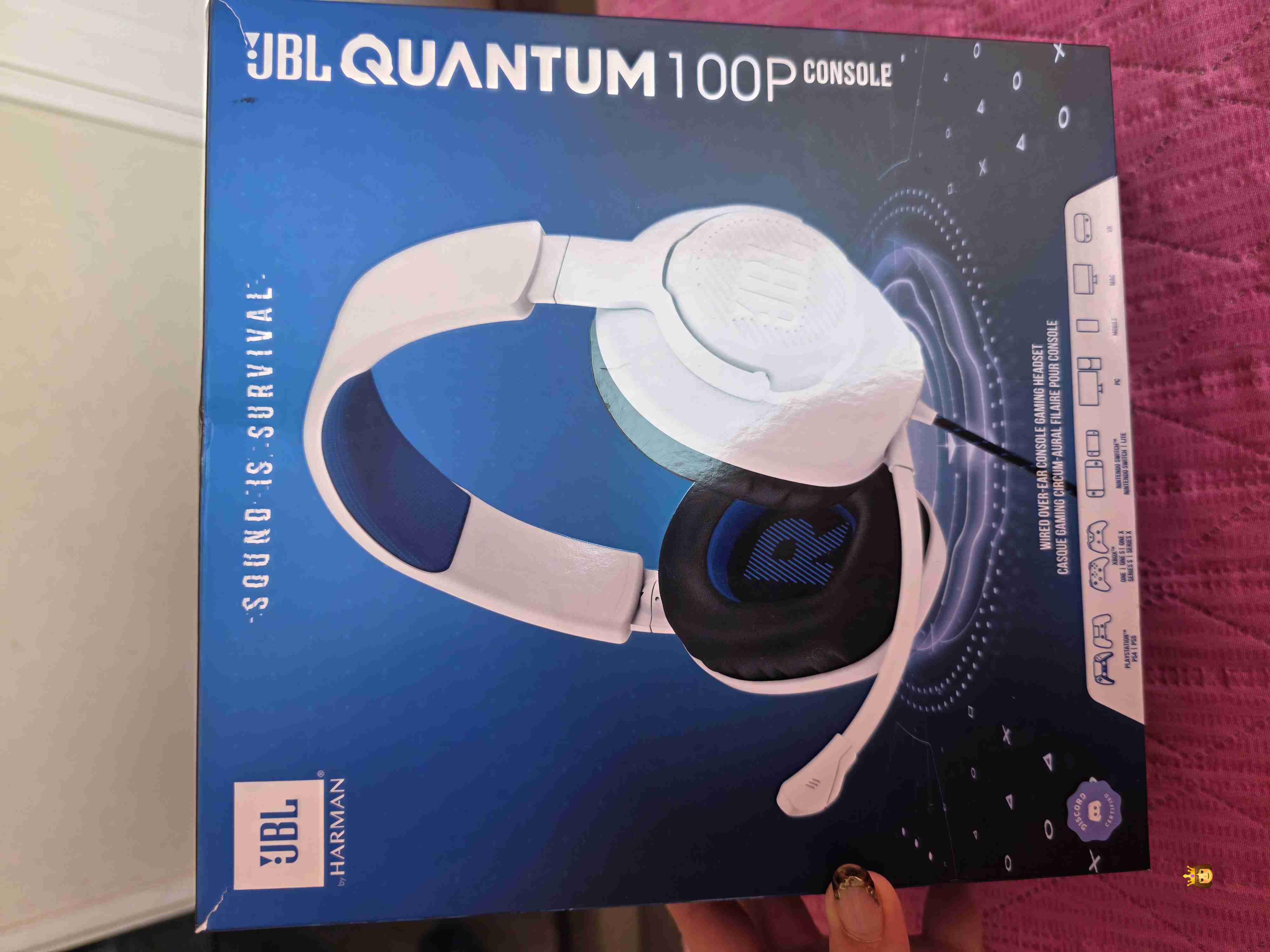 Auriculares JBL blancos - miniatura 2