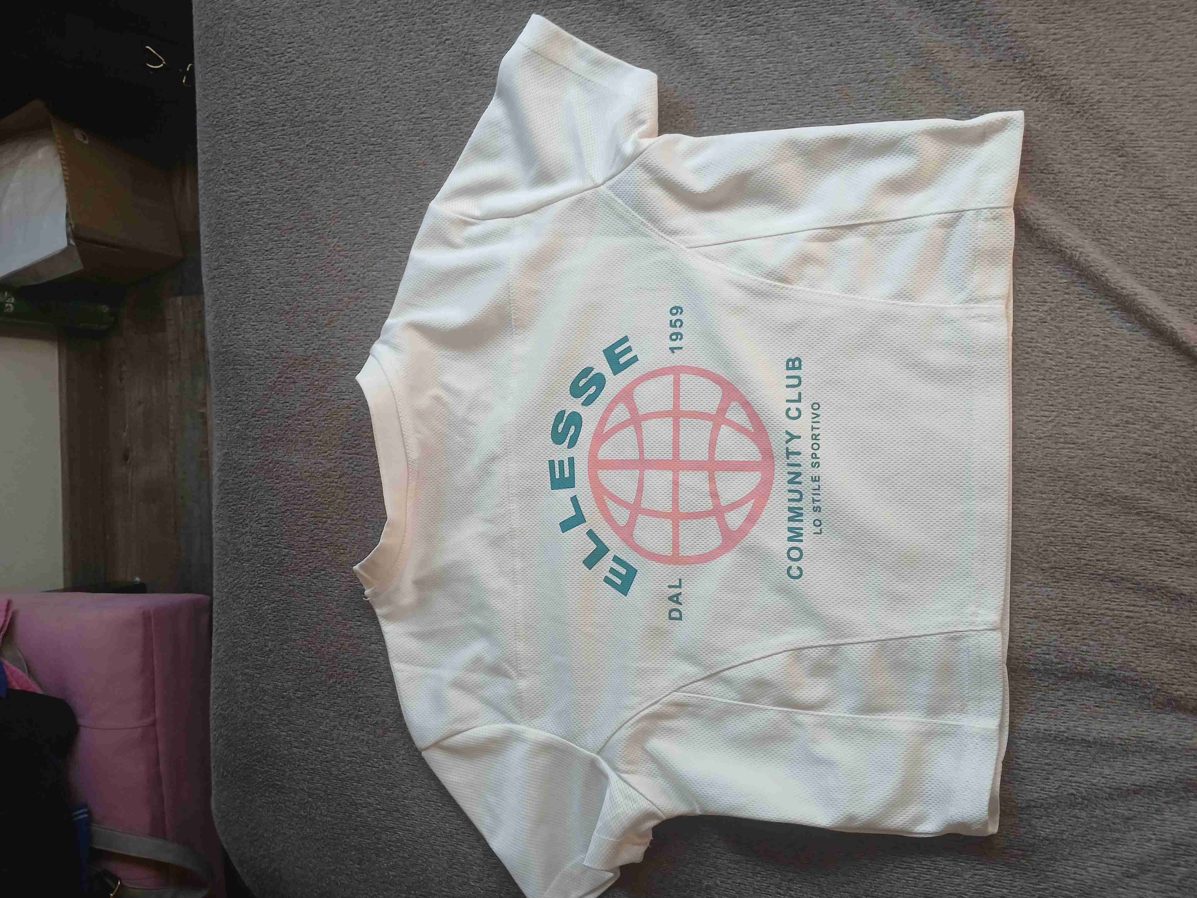 Polera deportiva blanca Ellesse - miniatura 2