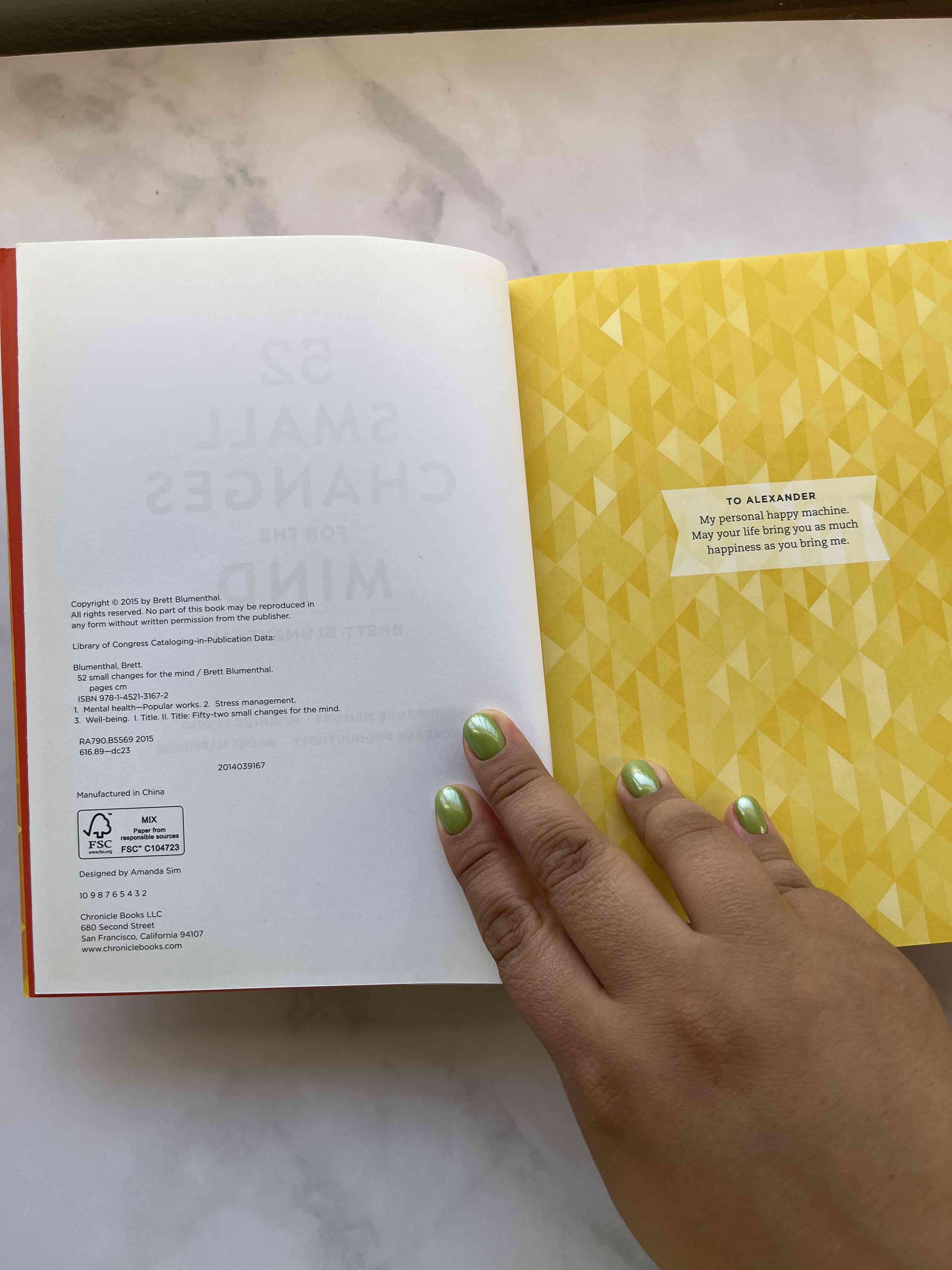 Libro 52 Small Changes for the Mind - miniatura 3