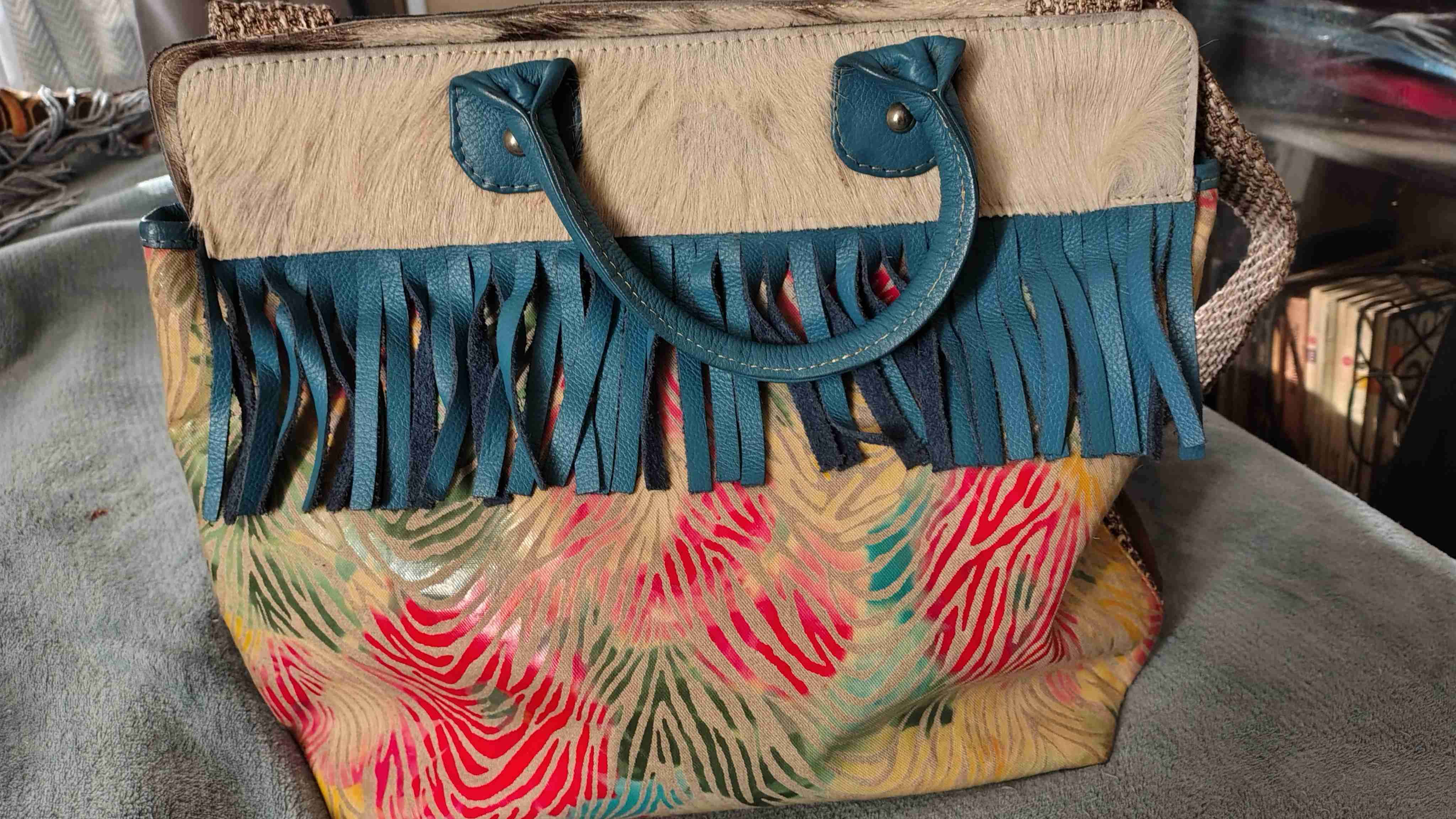 Cartera hecha a Mano de diseñadora Carla Izquierzo - miniatura 5