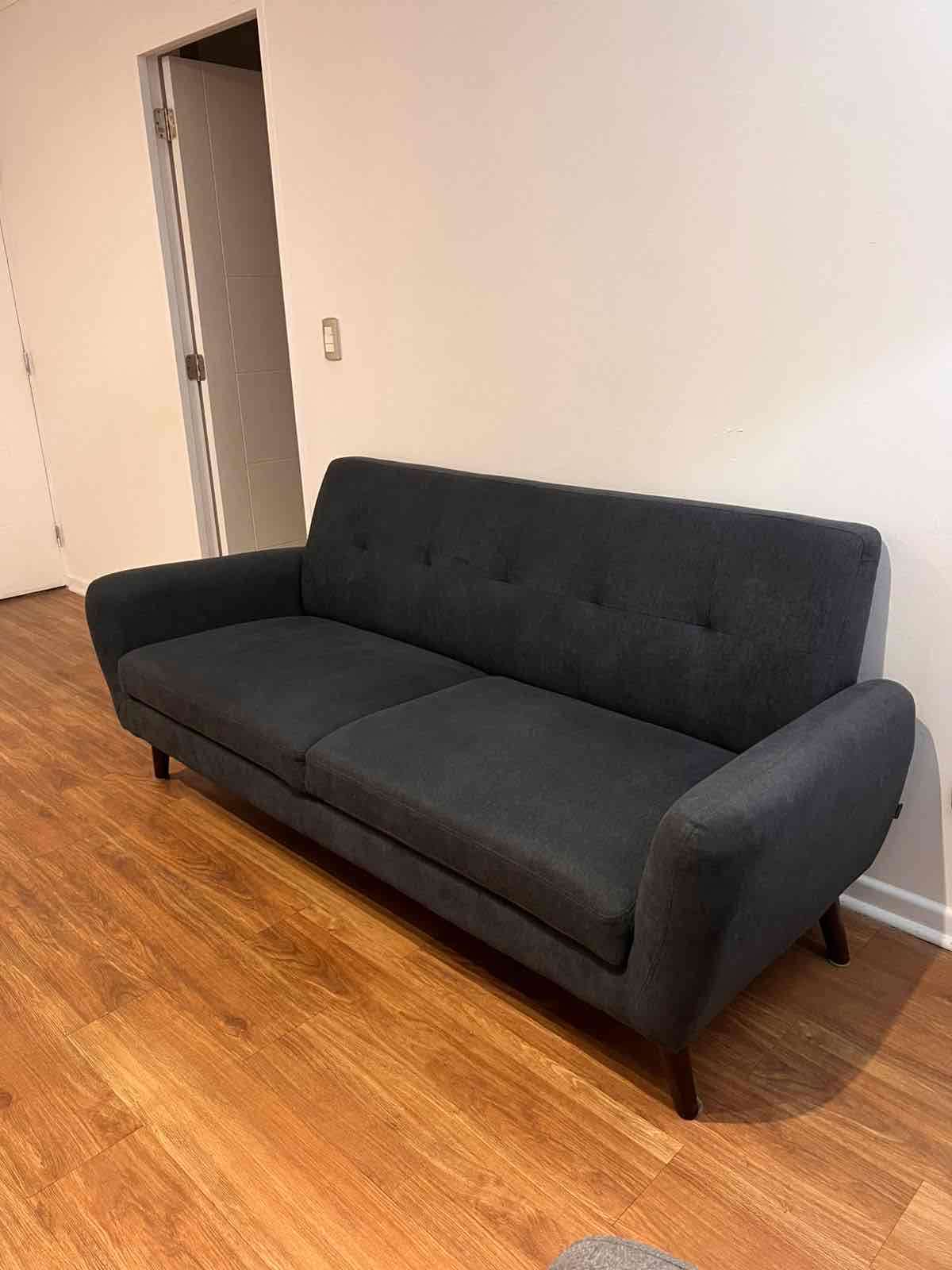 Sofá Rosen Adele 3 cuerpo Grafito - miniatura 2