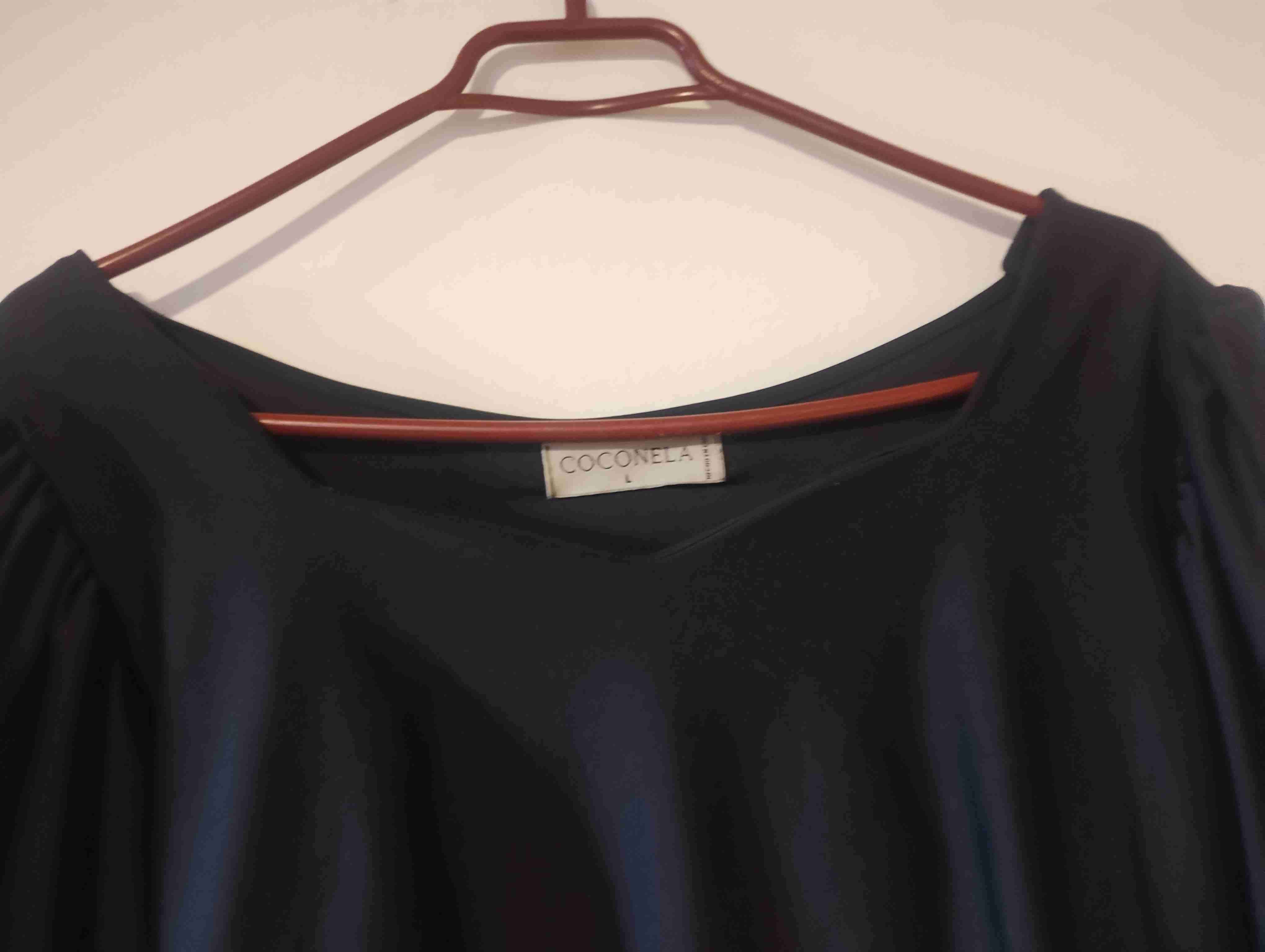 Body negro de manga larga - miniatura 3