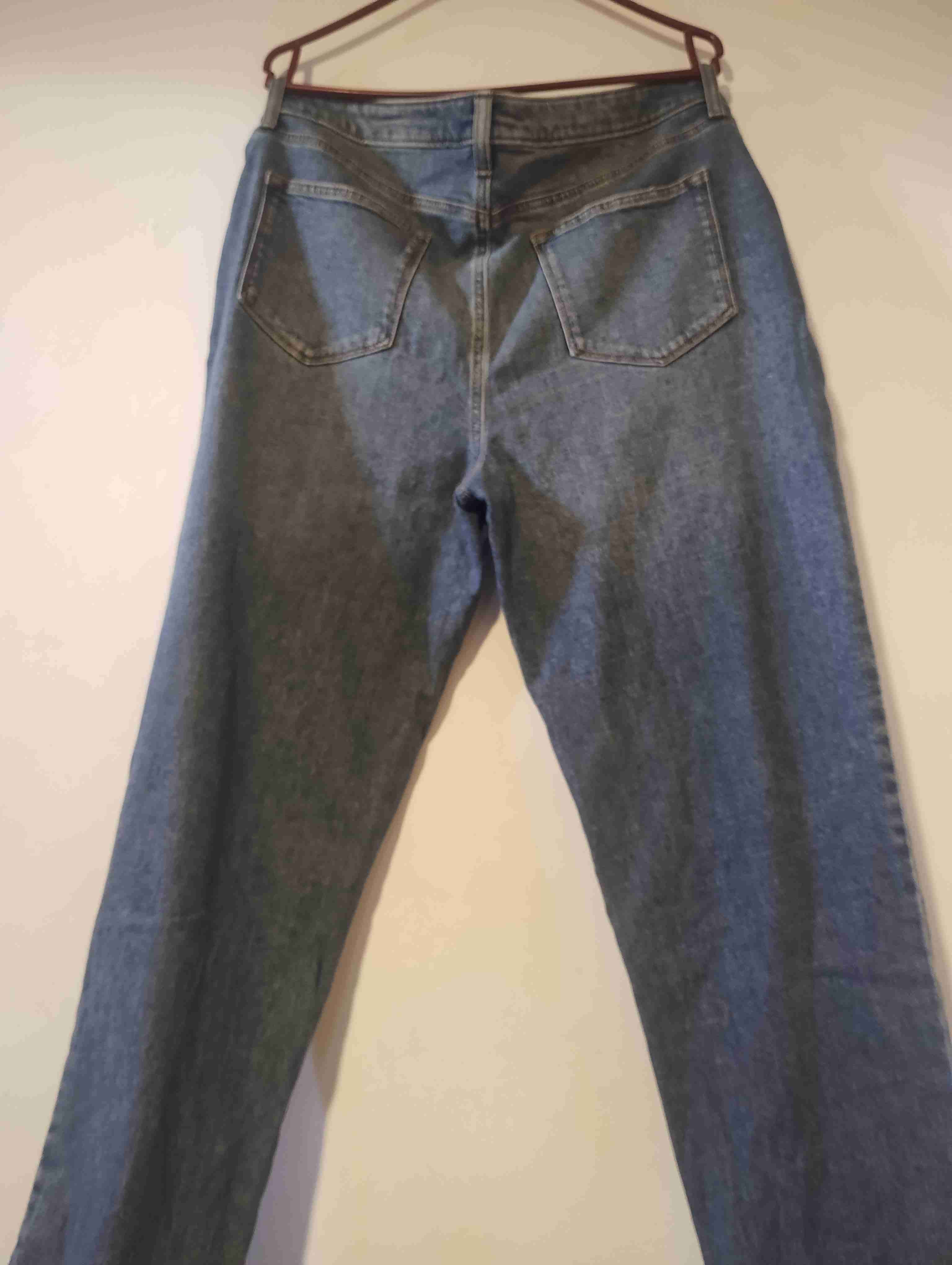 Jeans rectos azul lavado - miniatura 3