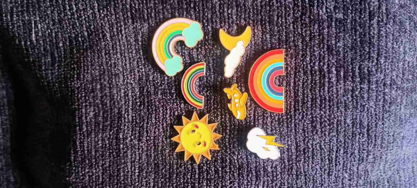 Set de pines decorativos variados - miniatura 4