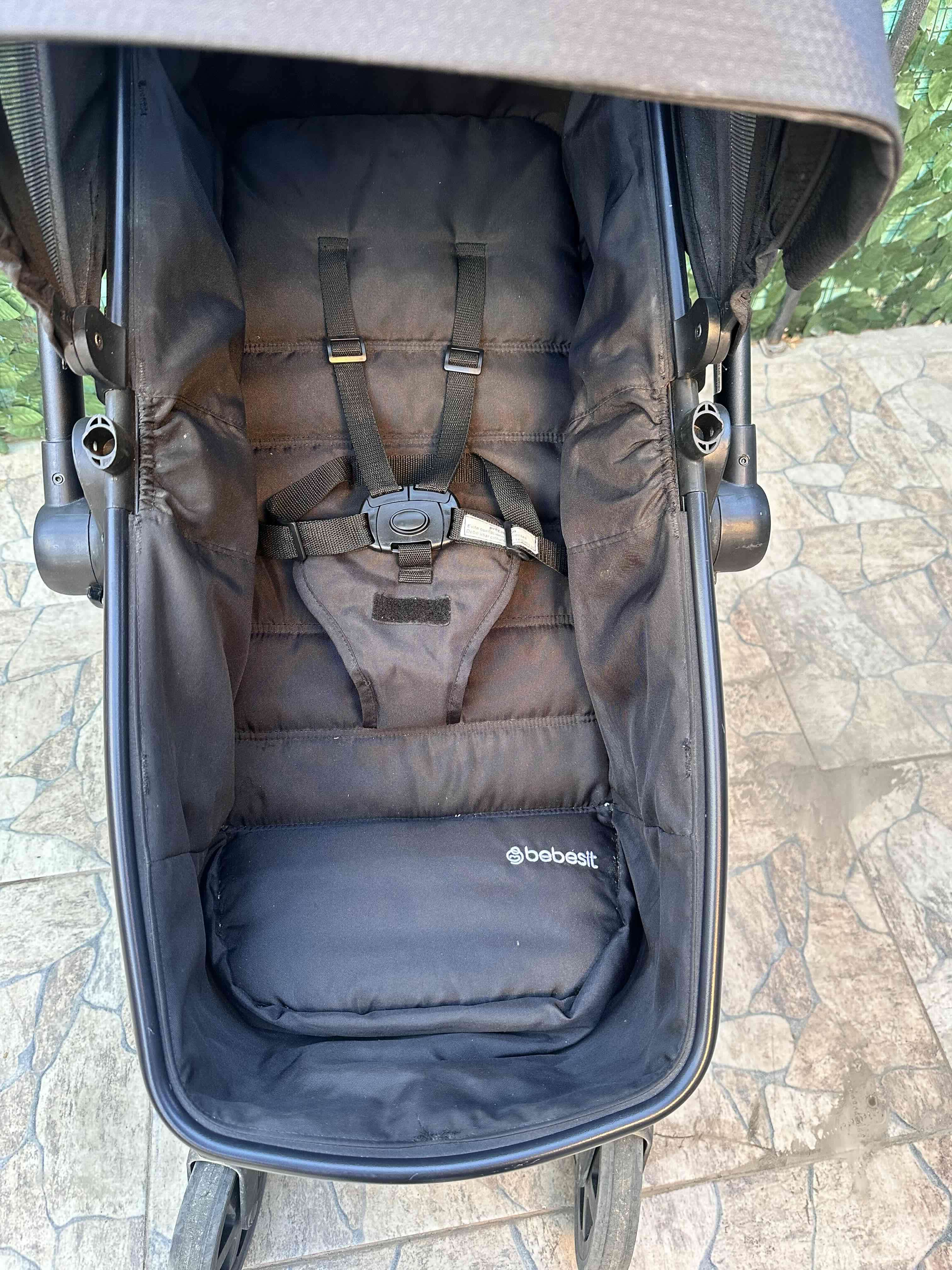 Coche Bebesit  360 Deluxe y si huevito negros - miniatura 2