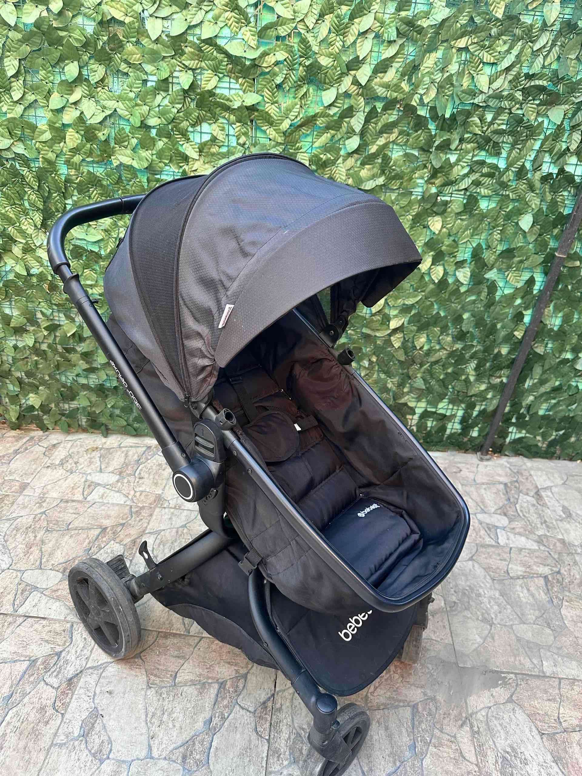 Coche Bebesit  360 Deluxe y si huevito negros - miniatura 5