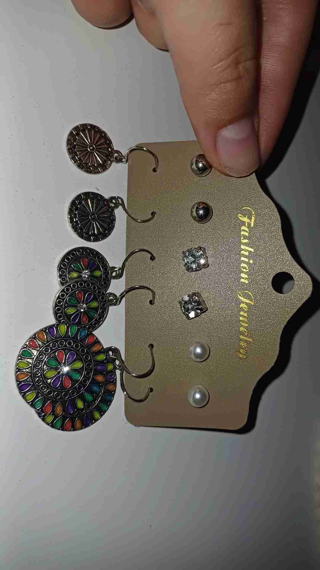 Set de aros coloridos varios diseños