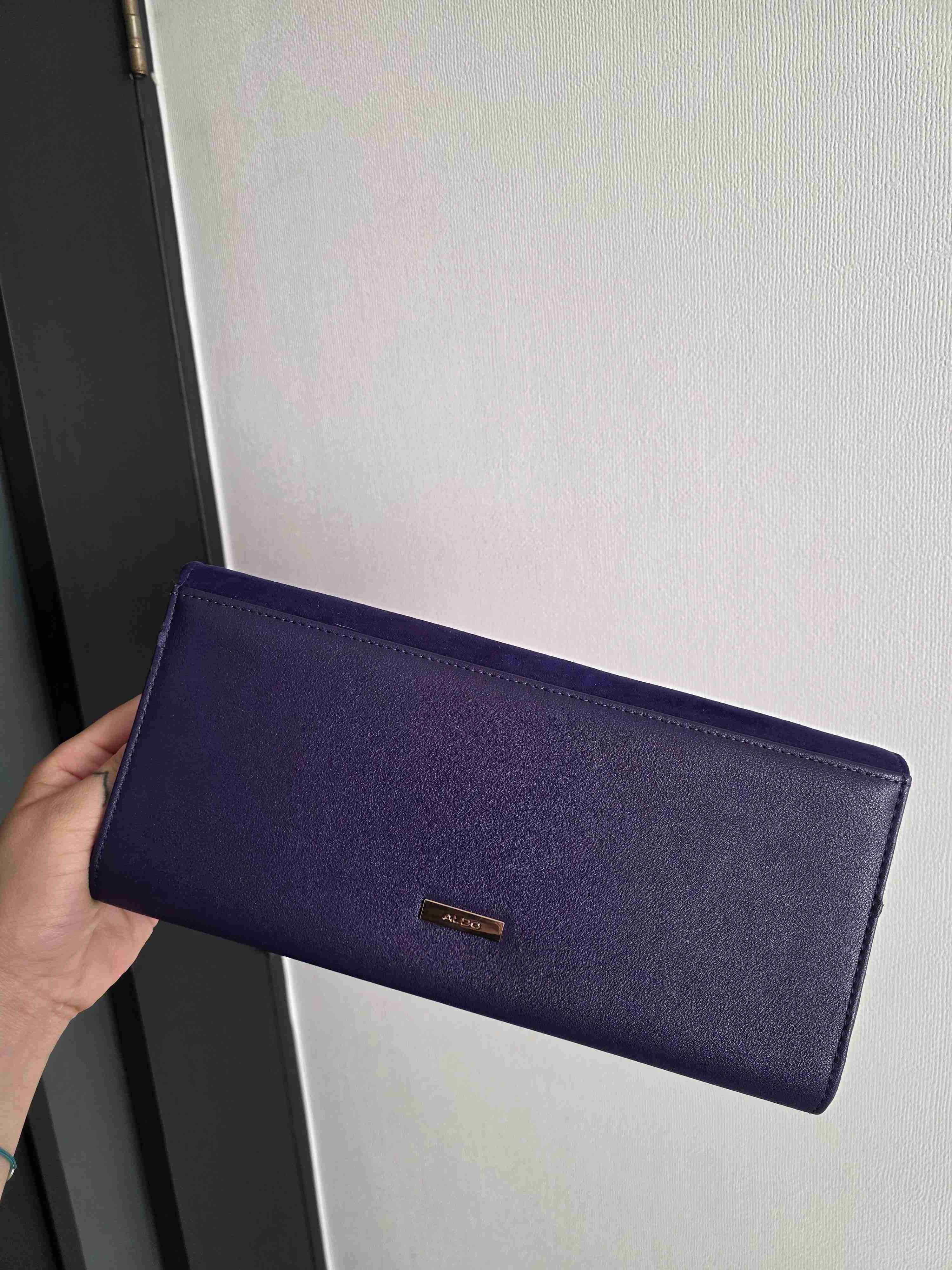 Cartera de mano morada elegante - miniatura 2