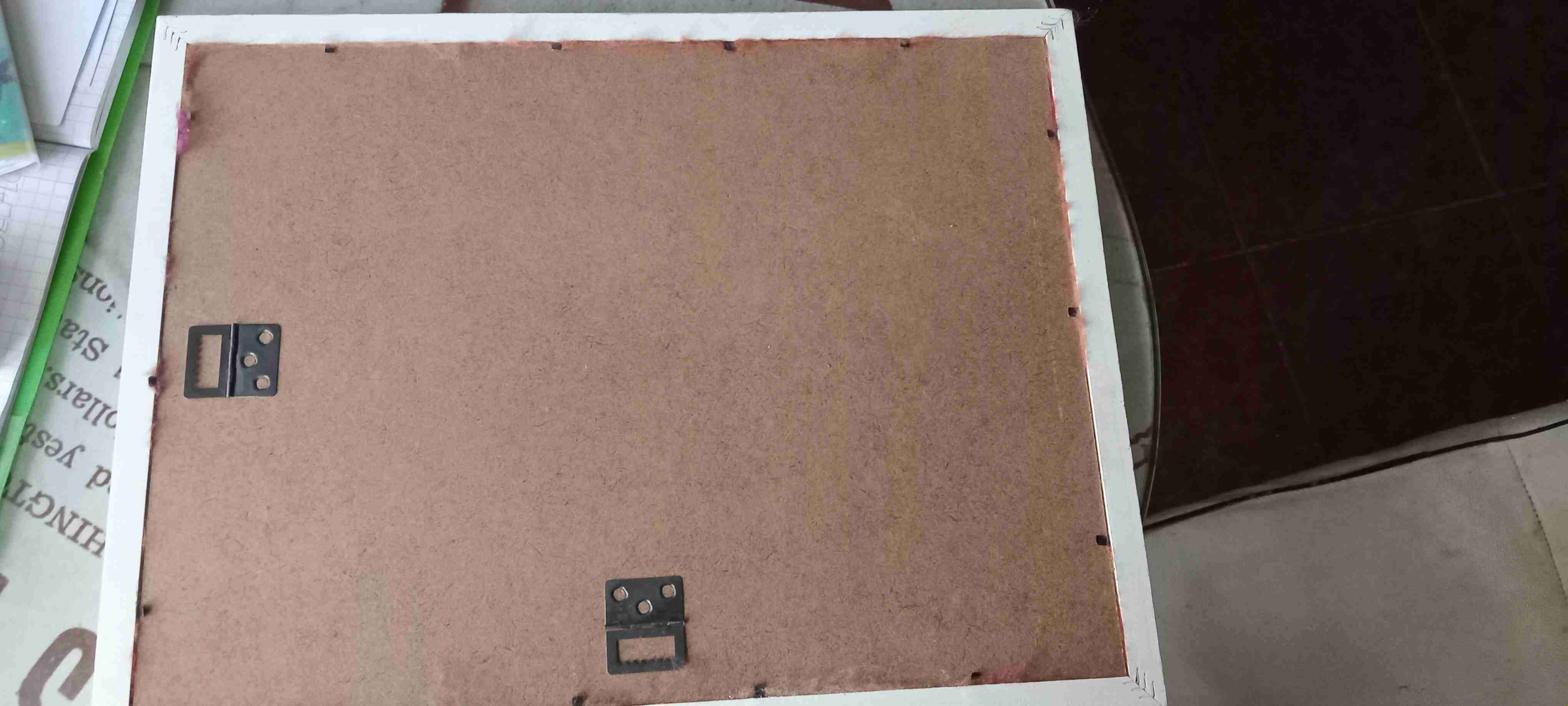 Cuadro fibra de lana enmarcado - miniatura 3