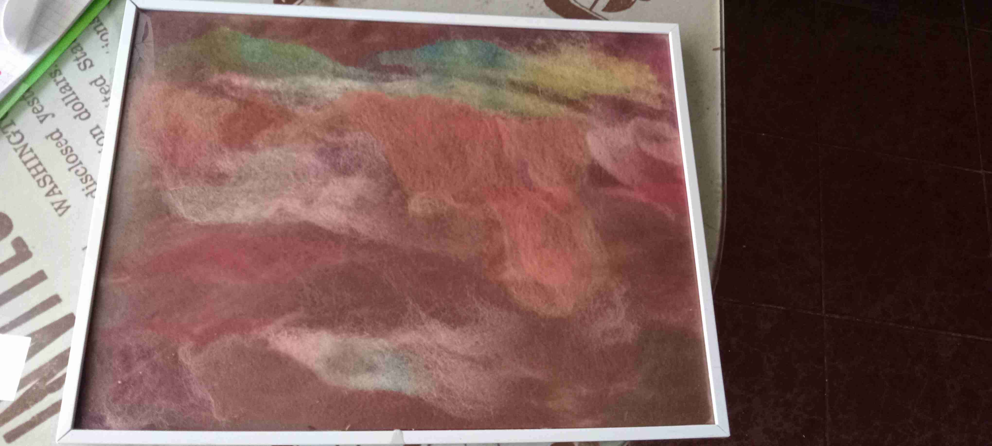 Cuadro fibra de lana - miniatura 1